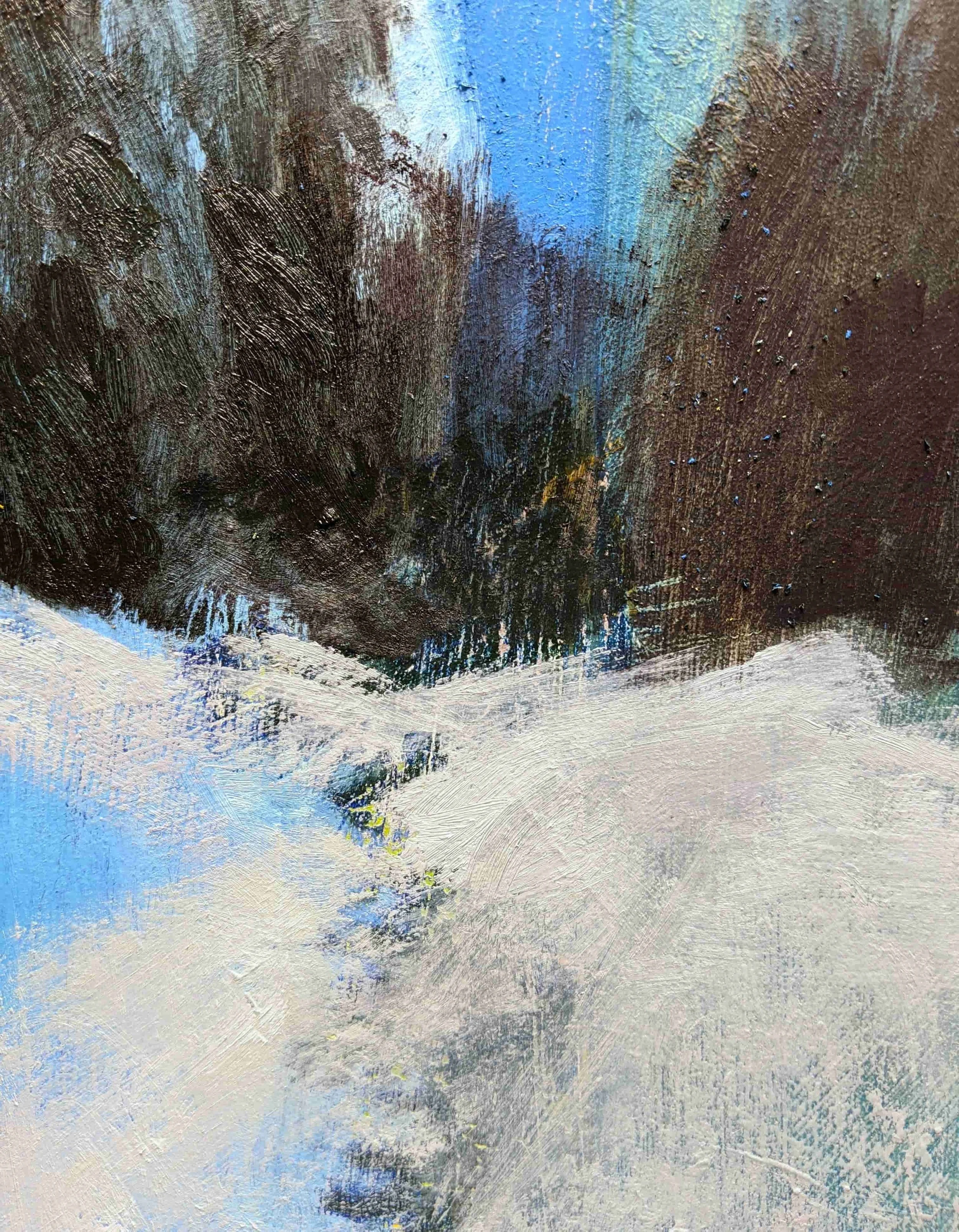 Winter abstract,

oil on panel,

50cm x 40cm