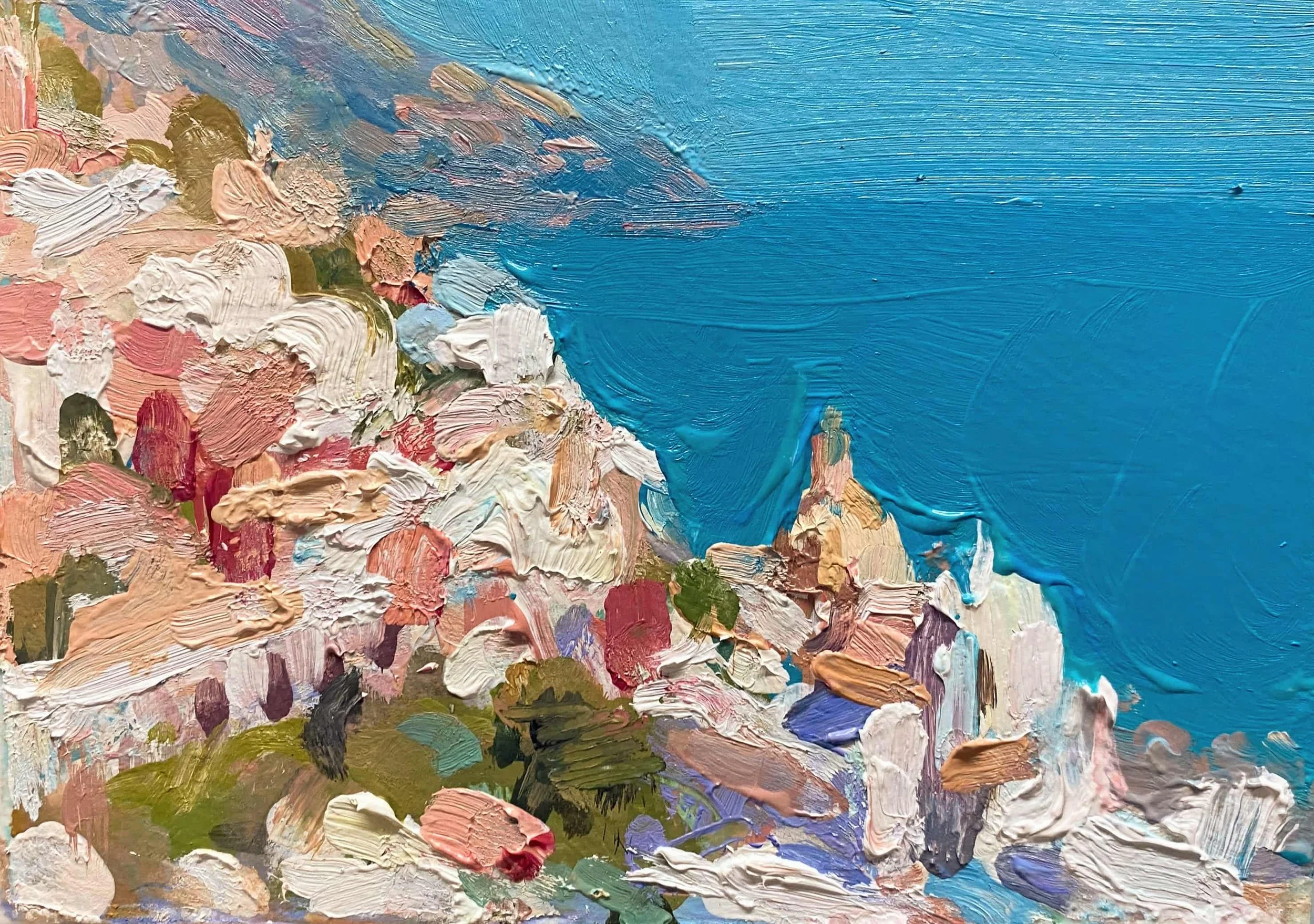 henriettajordan positano positanopaintings italy contemorarylandscapepainter