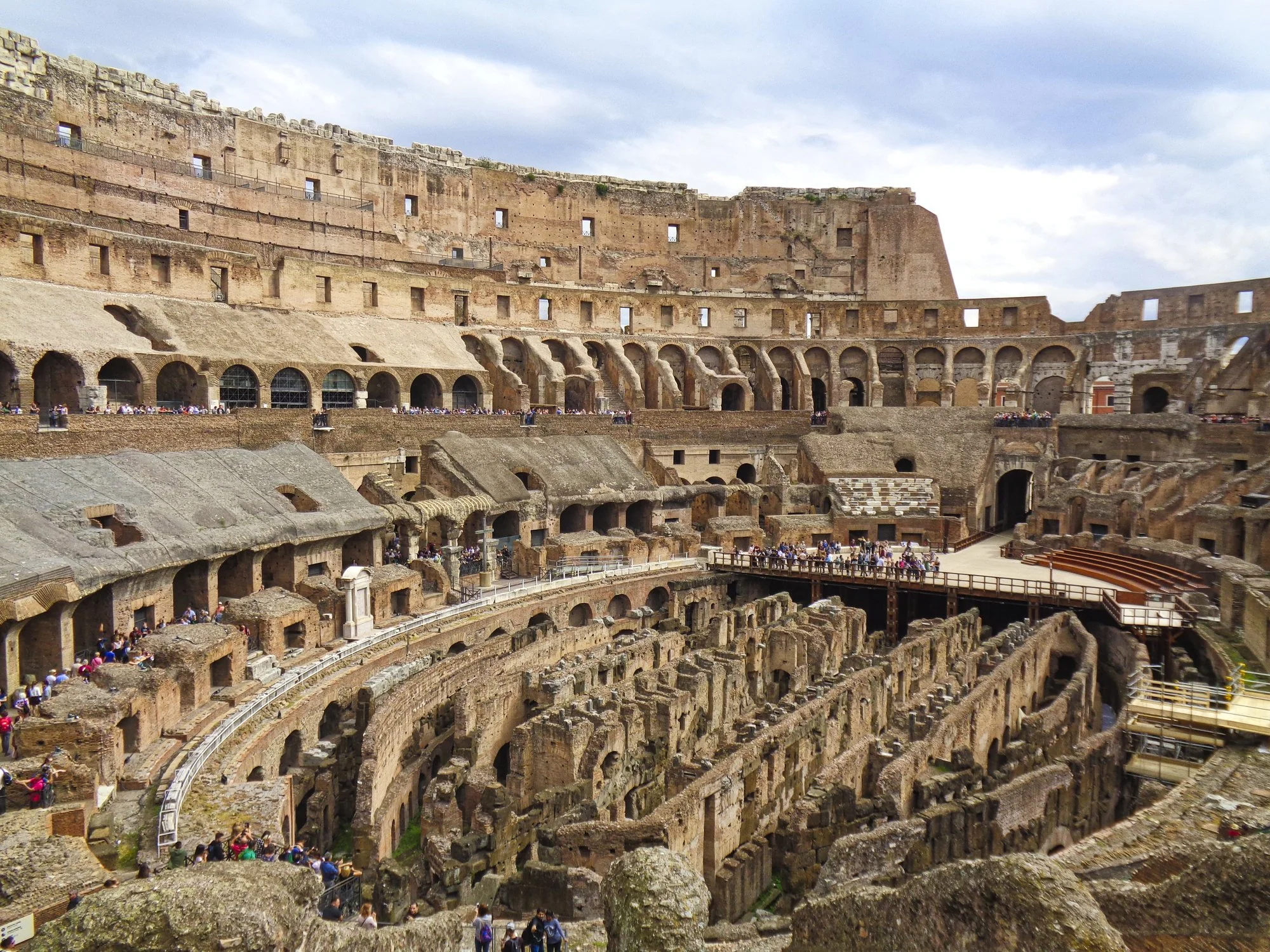 Coliseo al detalle