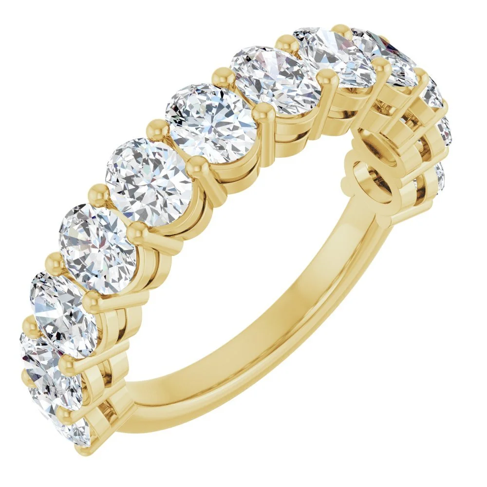 The Ever - Oval Half Eternity Band