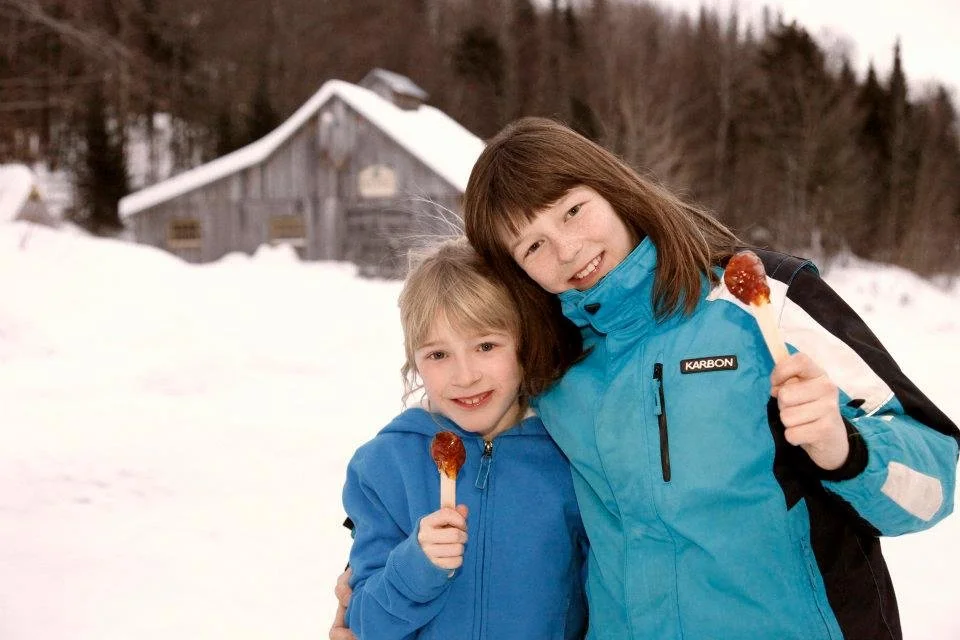 tire d'érable enfant
