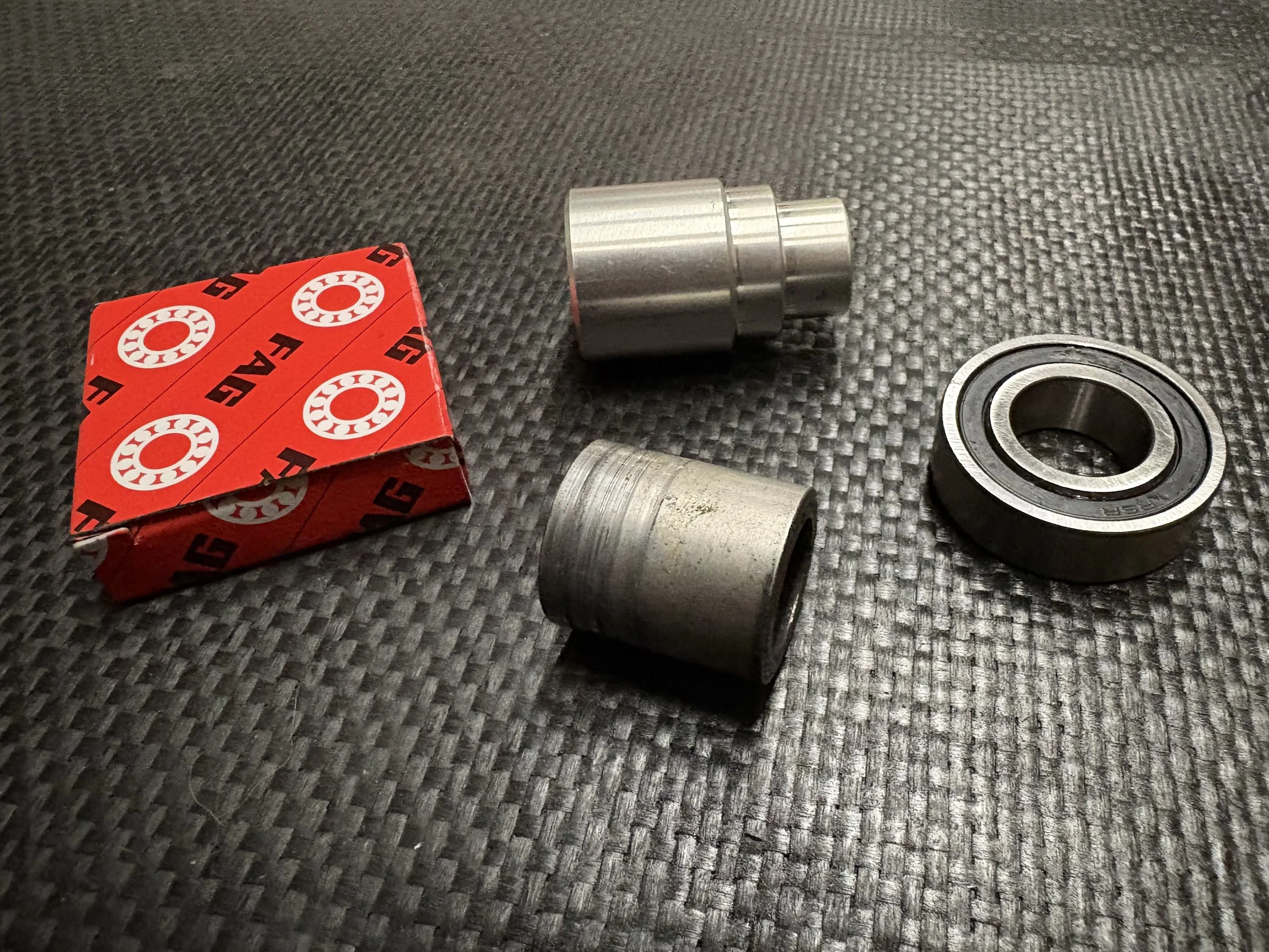 PlazCutz Racing Captive Wheel Spacer designed to stay in the bearing making wheel changes more efficient