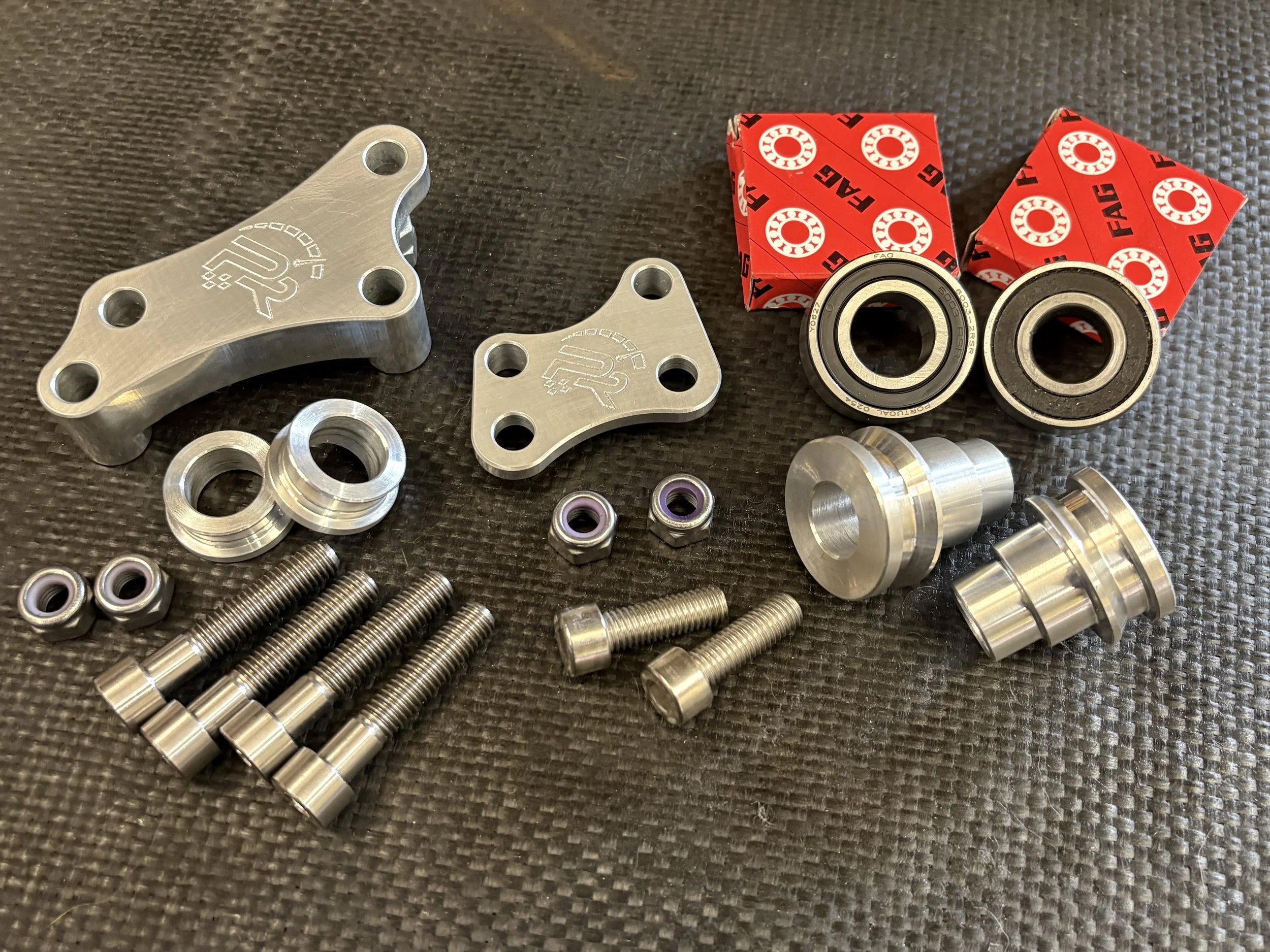 KTM 65 Symoto Full Wheel Conversion Kit – 180mm Rear - 220mm Front