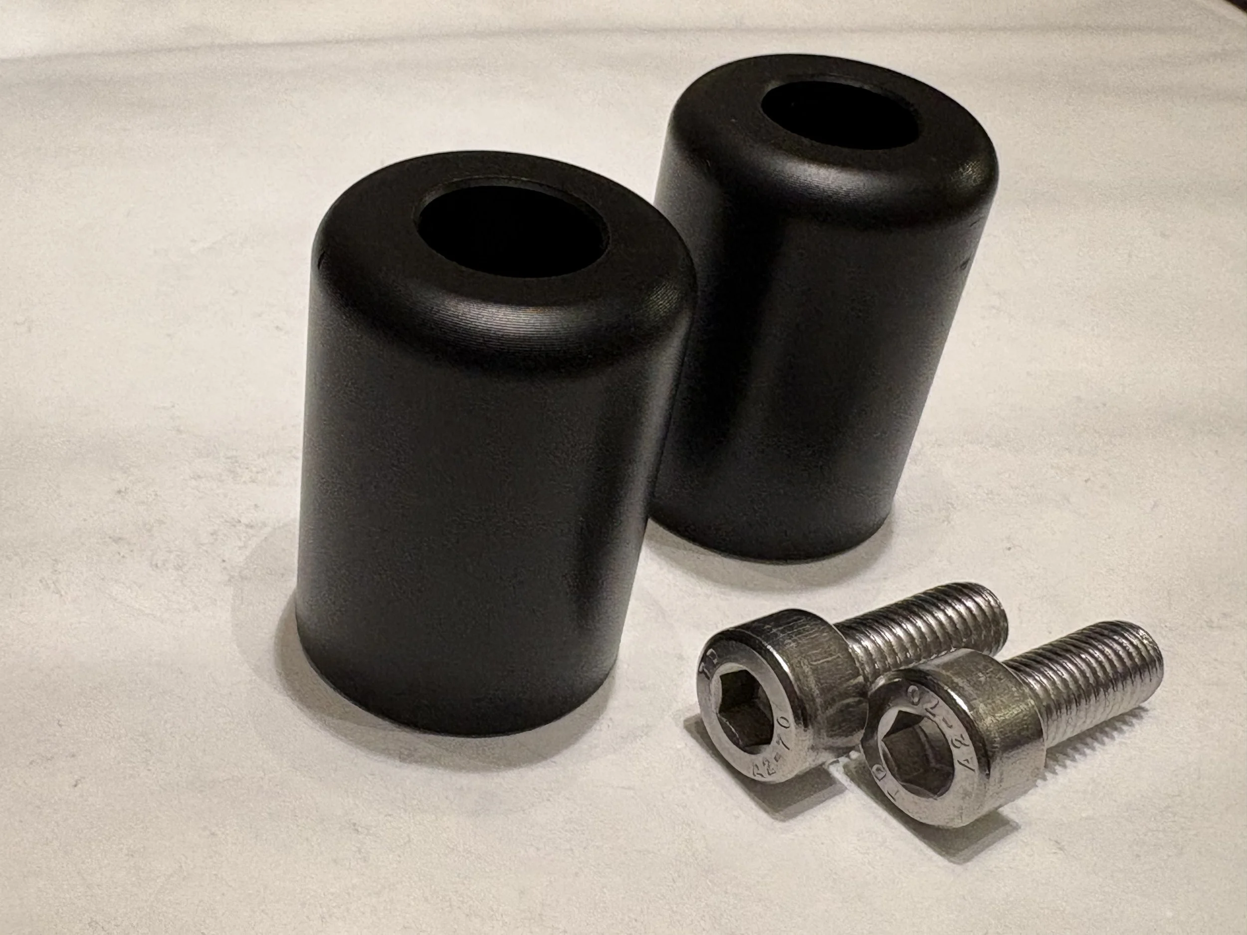 PITBIKE CRASH BOBBIN SLIDER 29MM X 40MM M8 BOLTS 3.jpeg