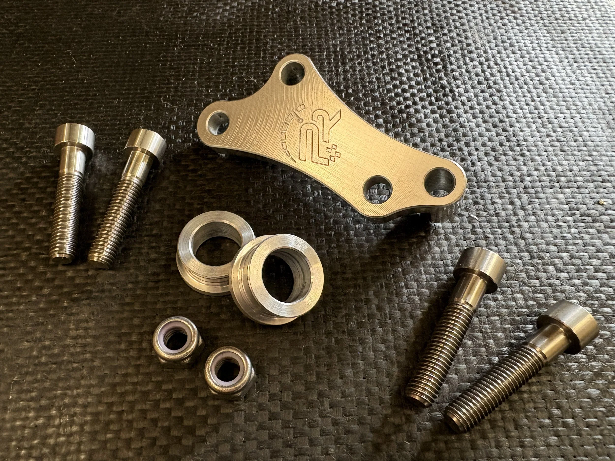 KTM 65 Symoto Front Wheel Conversion Kit – 220mm Disc
