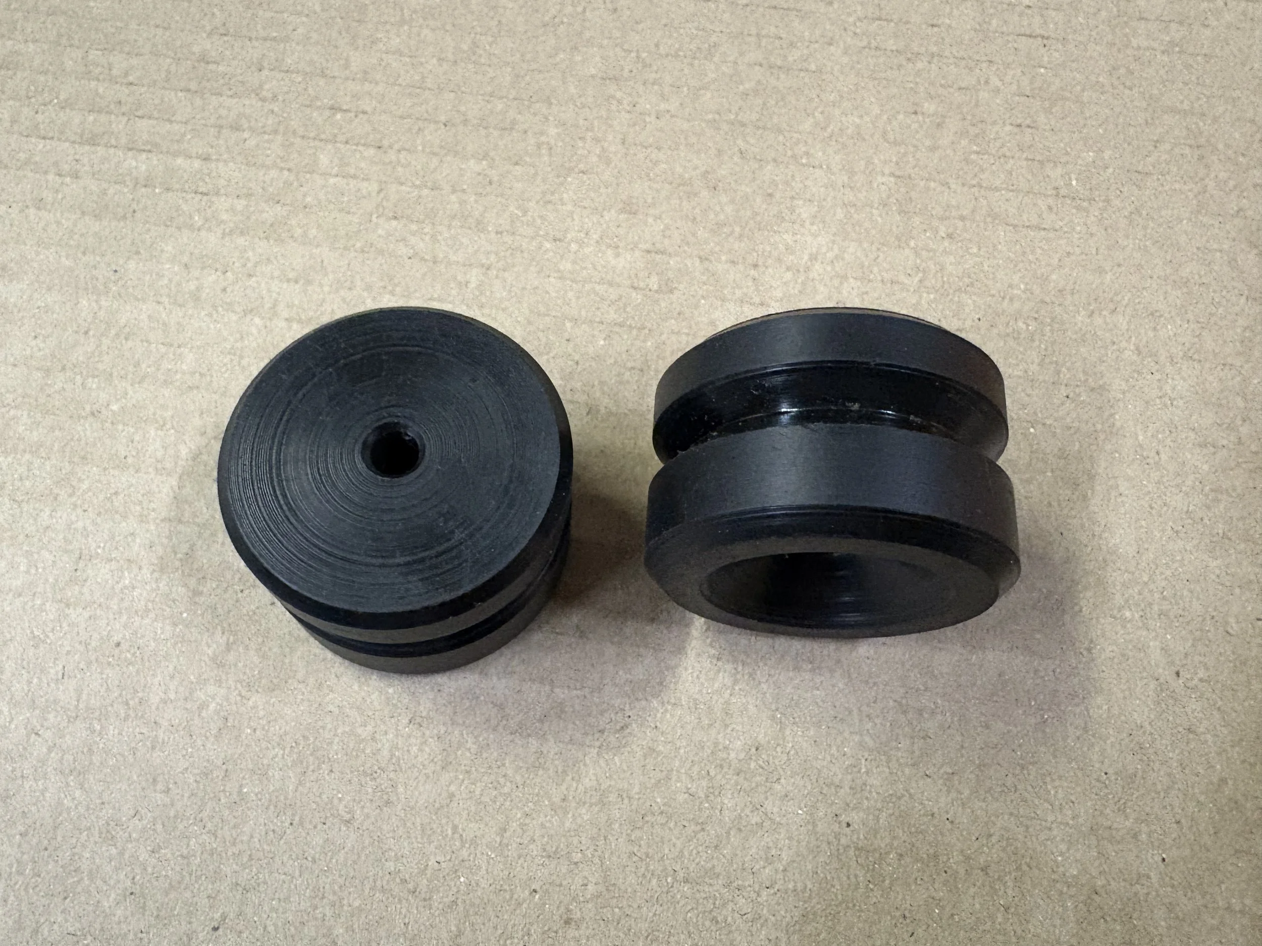 pitbike crash bobbin axle sliders paddock stand groove 3.JPG