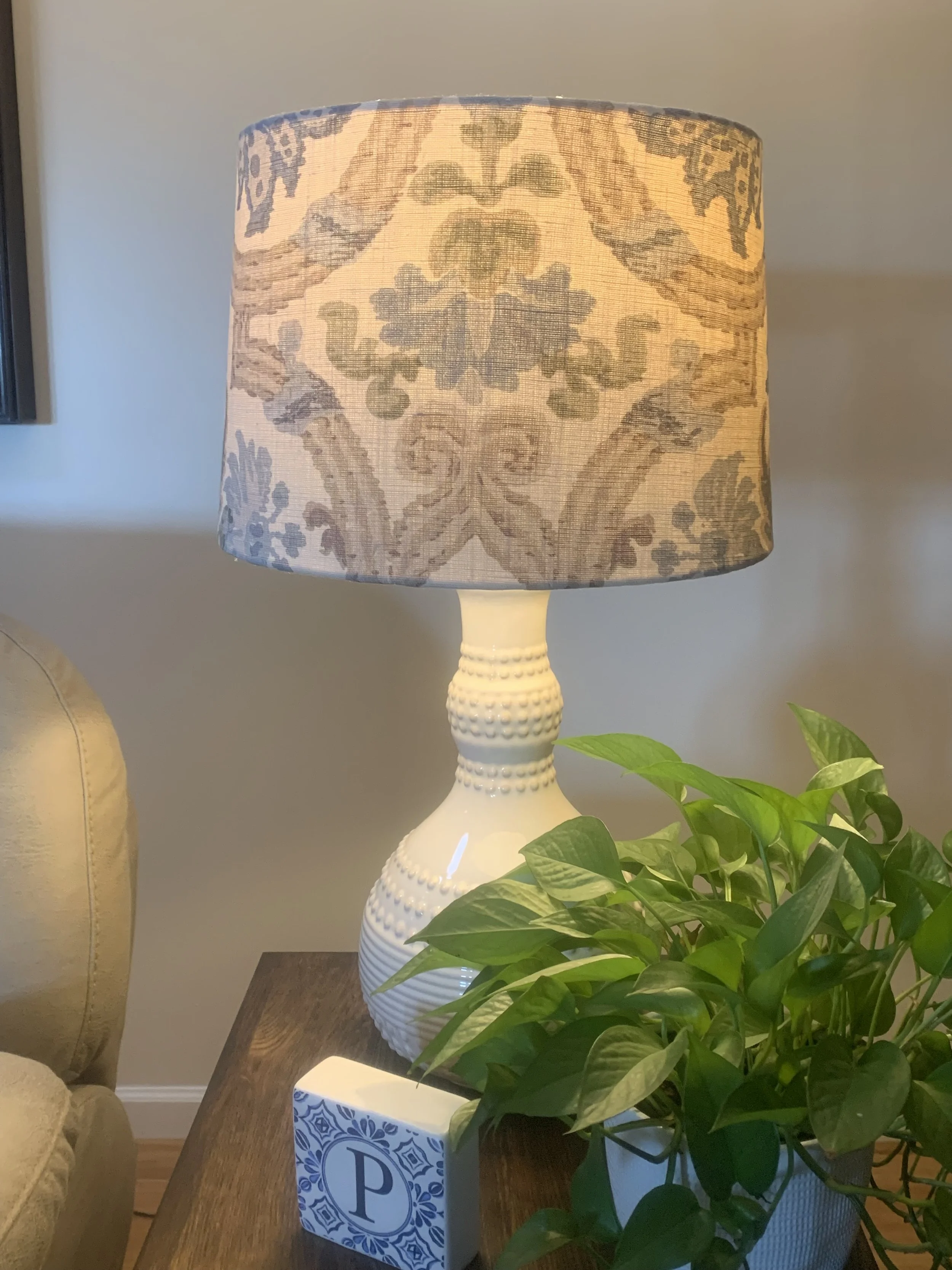 Lee Jofa “New Sevilla” Lampshade