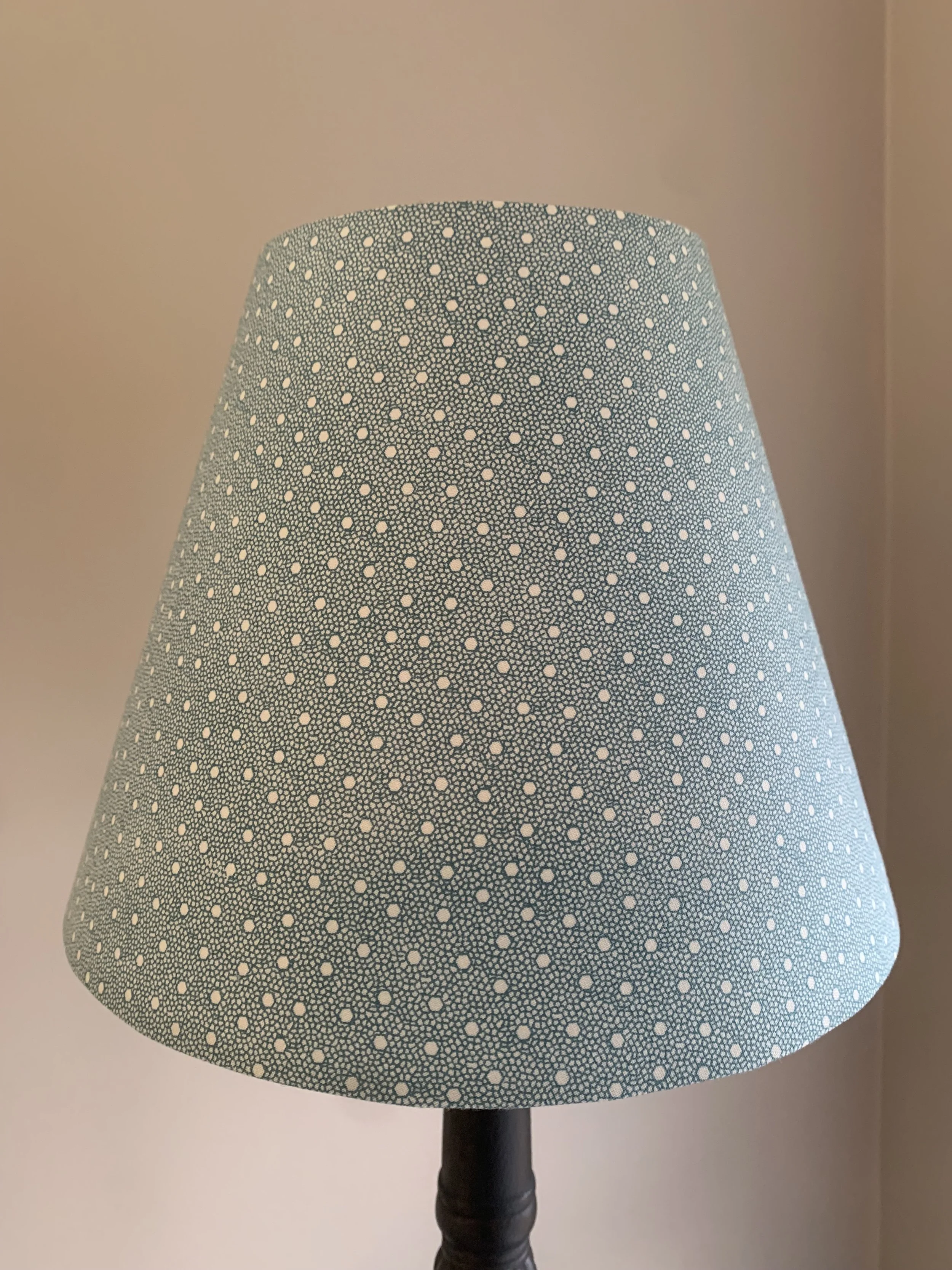 Teal Hardsided Lampshade