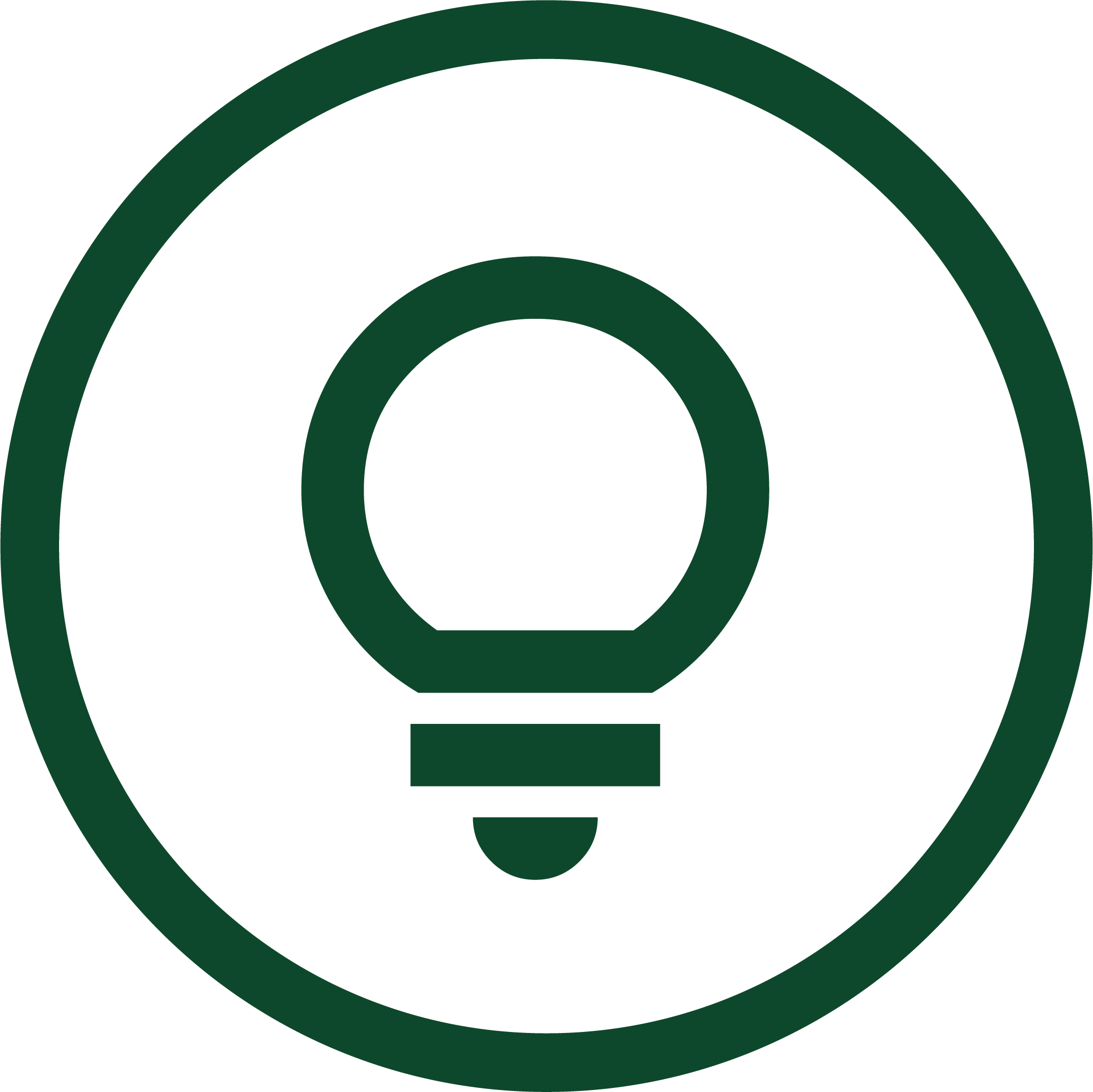Icon of a lightbulb