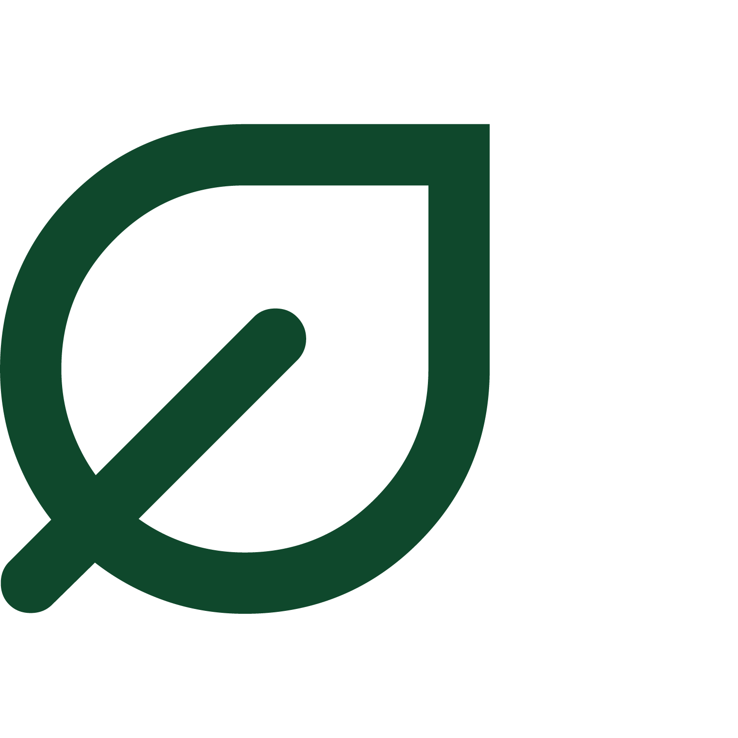 Icon of a leaf