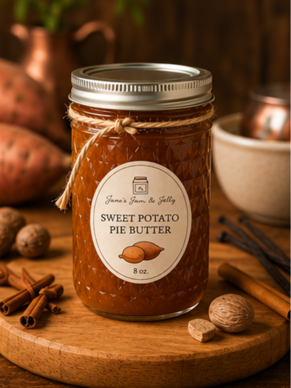 Sweet Potato Pie Butter 8 oz.