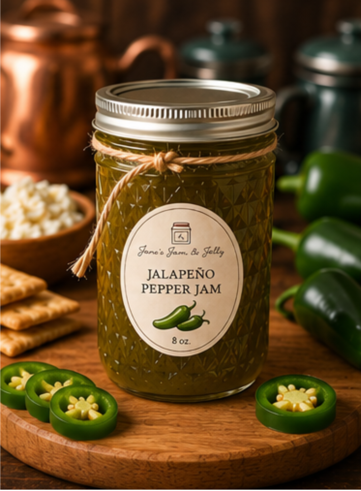 Jalapeño Pepper Jam 8 oz.
