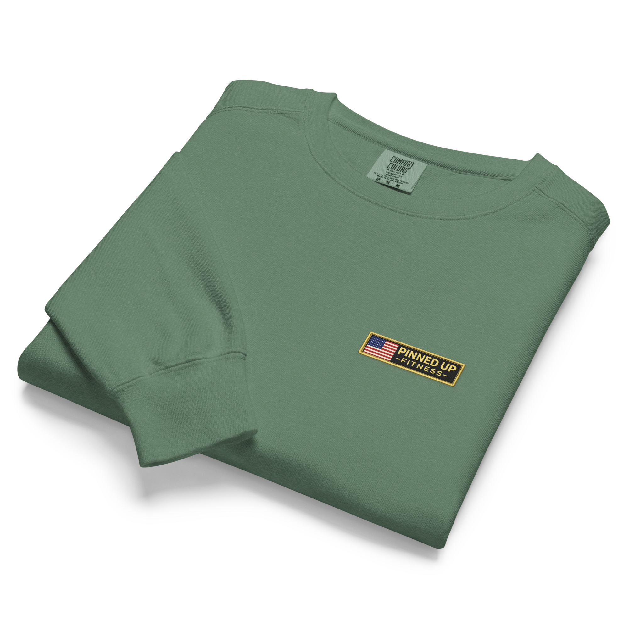 unisex-garment-dyed-sweatshirt-light-green-front-6970db5f4aeae.png