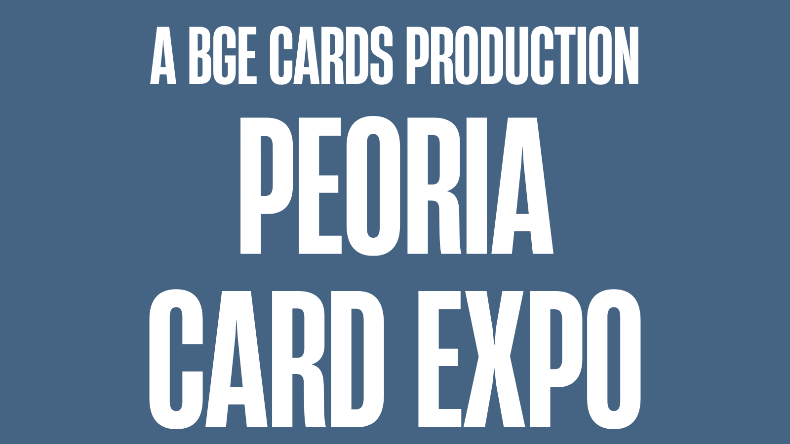 Peoria Card Expo 1/2