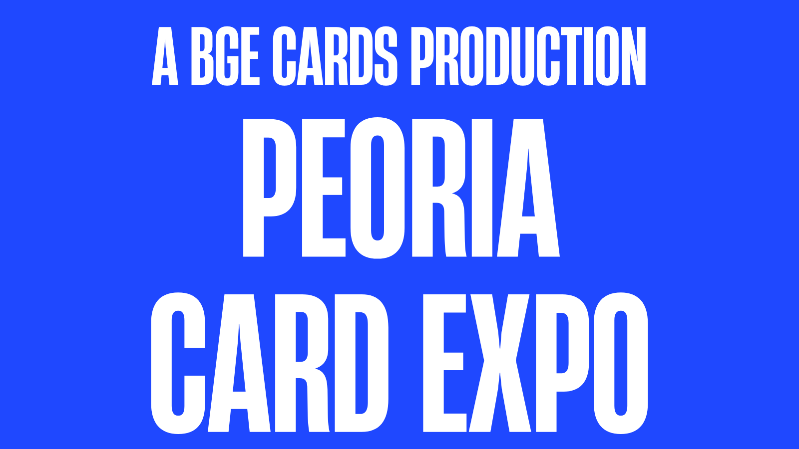 Peoria Card Expo 3/27
