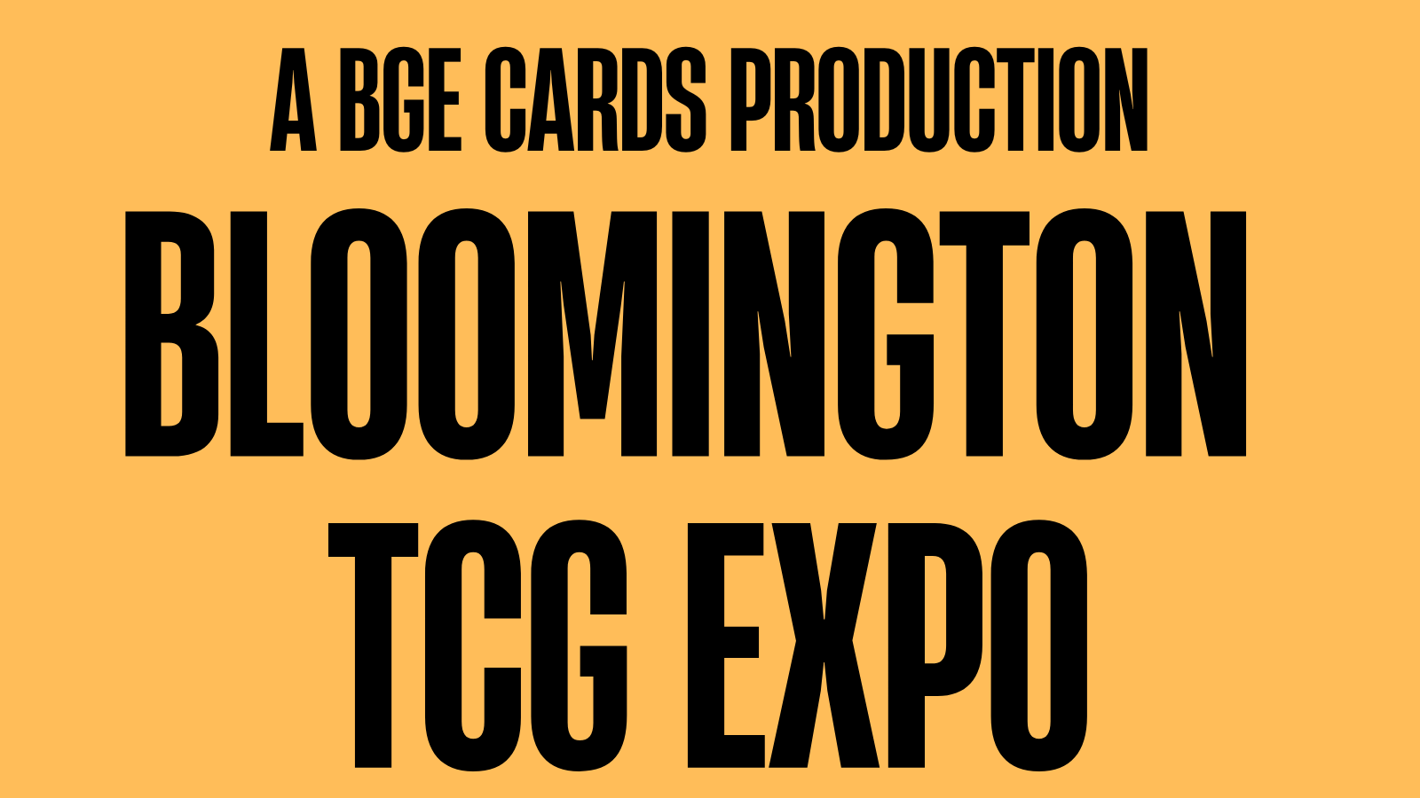 Bloomington TCG Card Expo 2/28