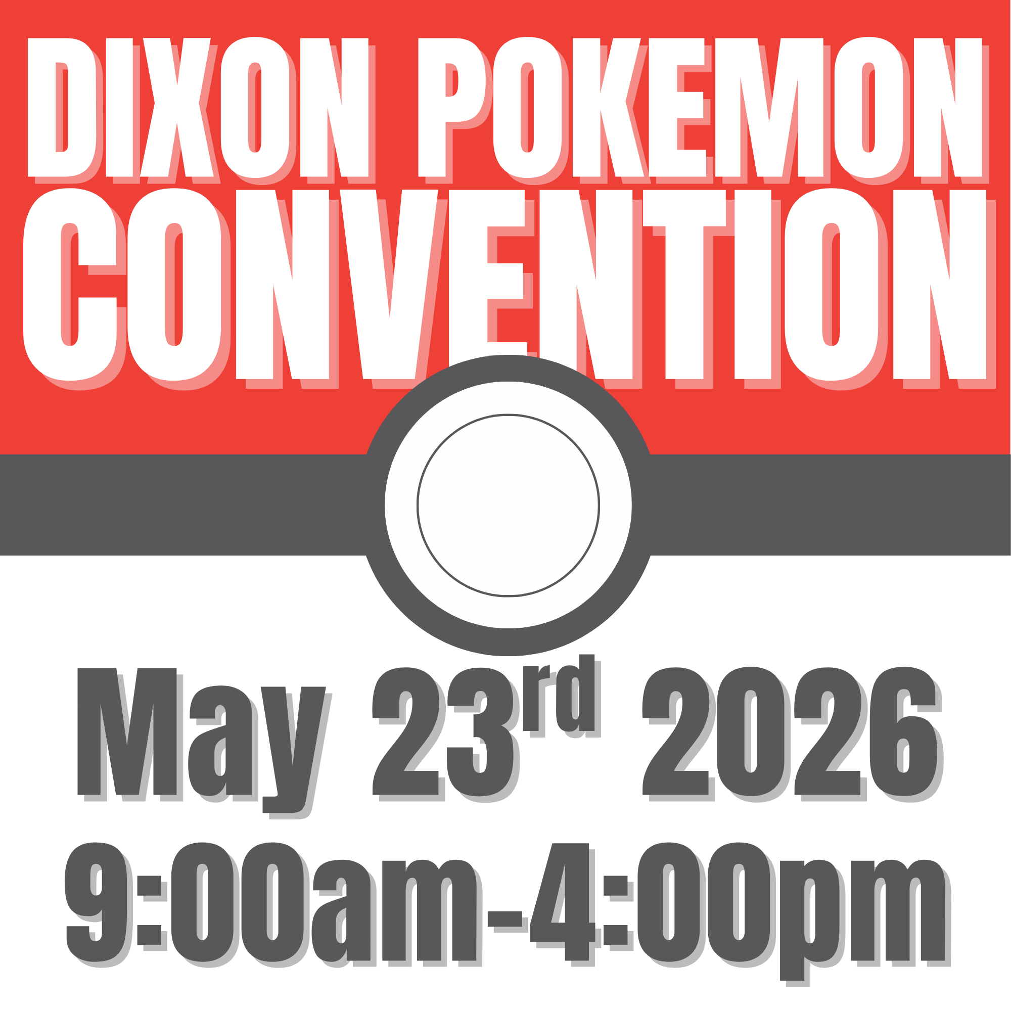 Dixon Pokémon Convention 5/23