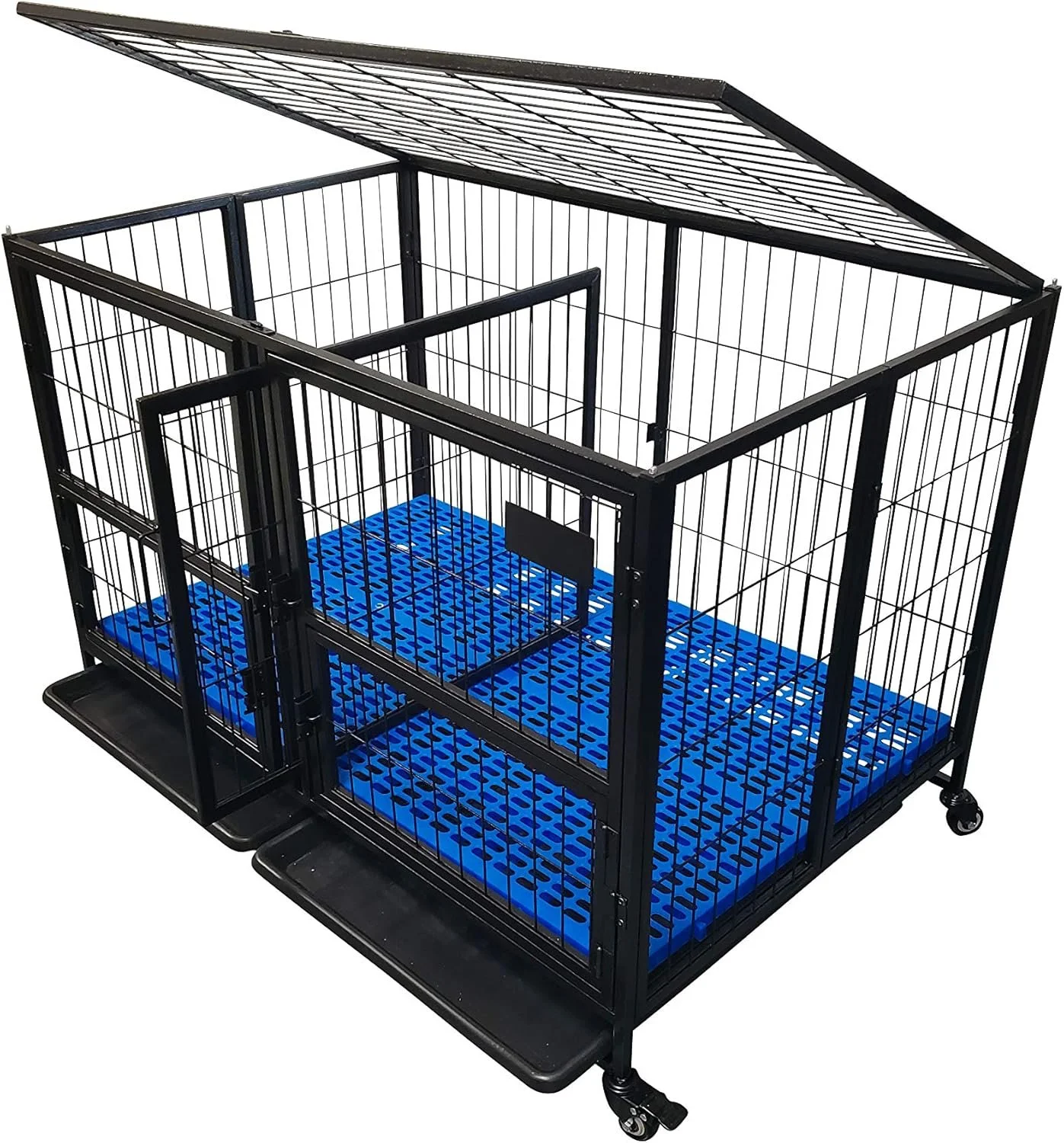 BULLYKAMP 43" DD KENNEL (FLOORING INCLUDED)