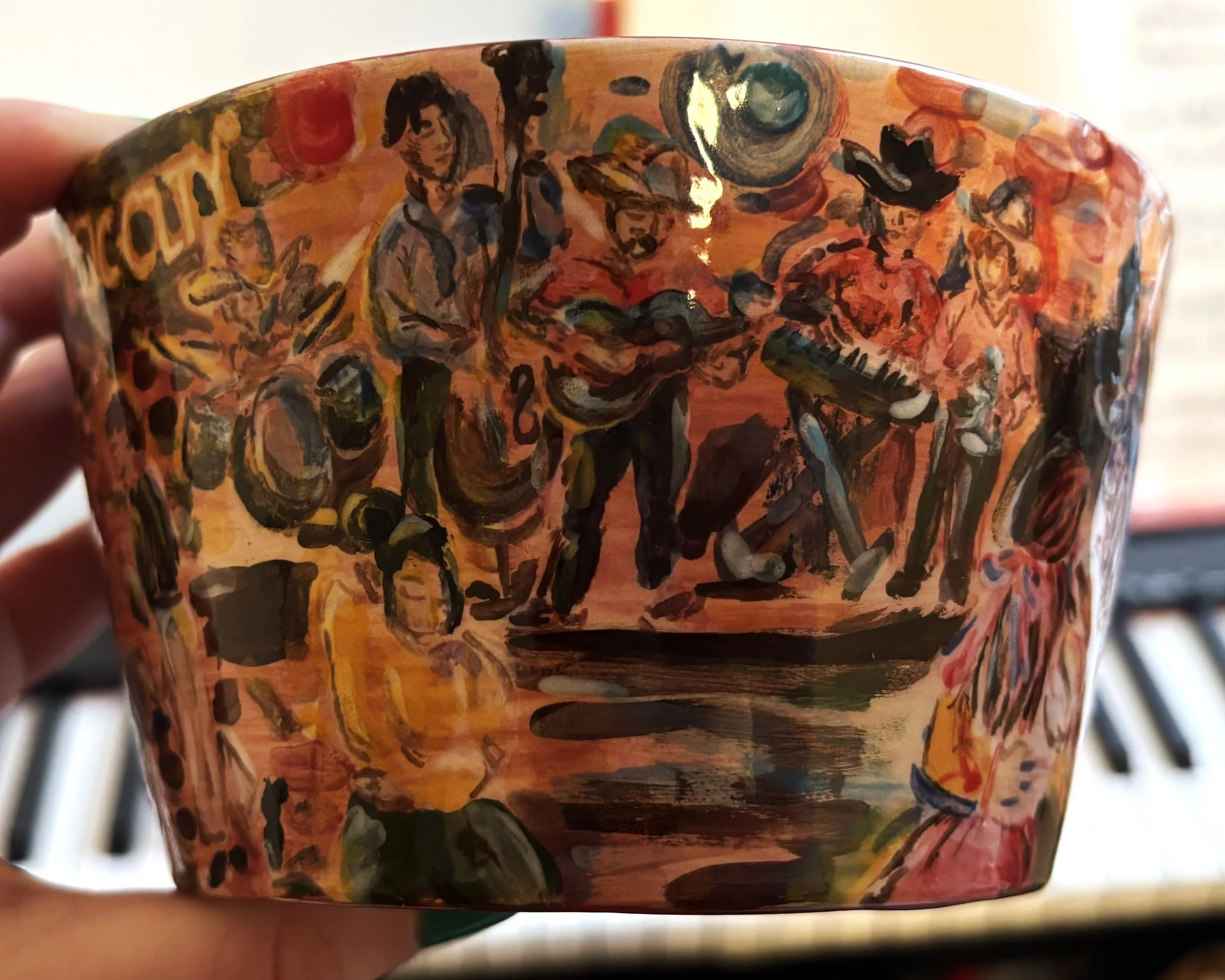 "Honky Tonkin'", 3 of 5. Inspired by the lively atmosphere of Nashville's musical dancing scene. 