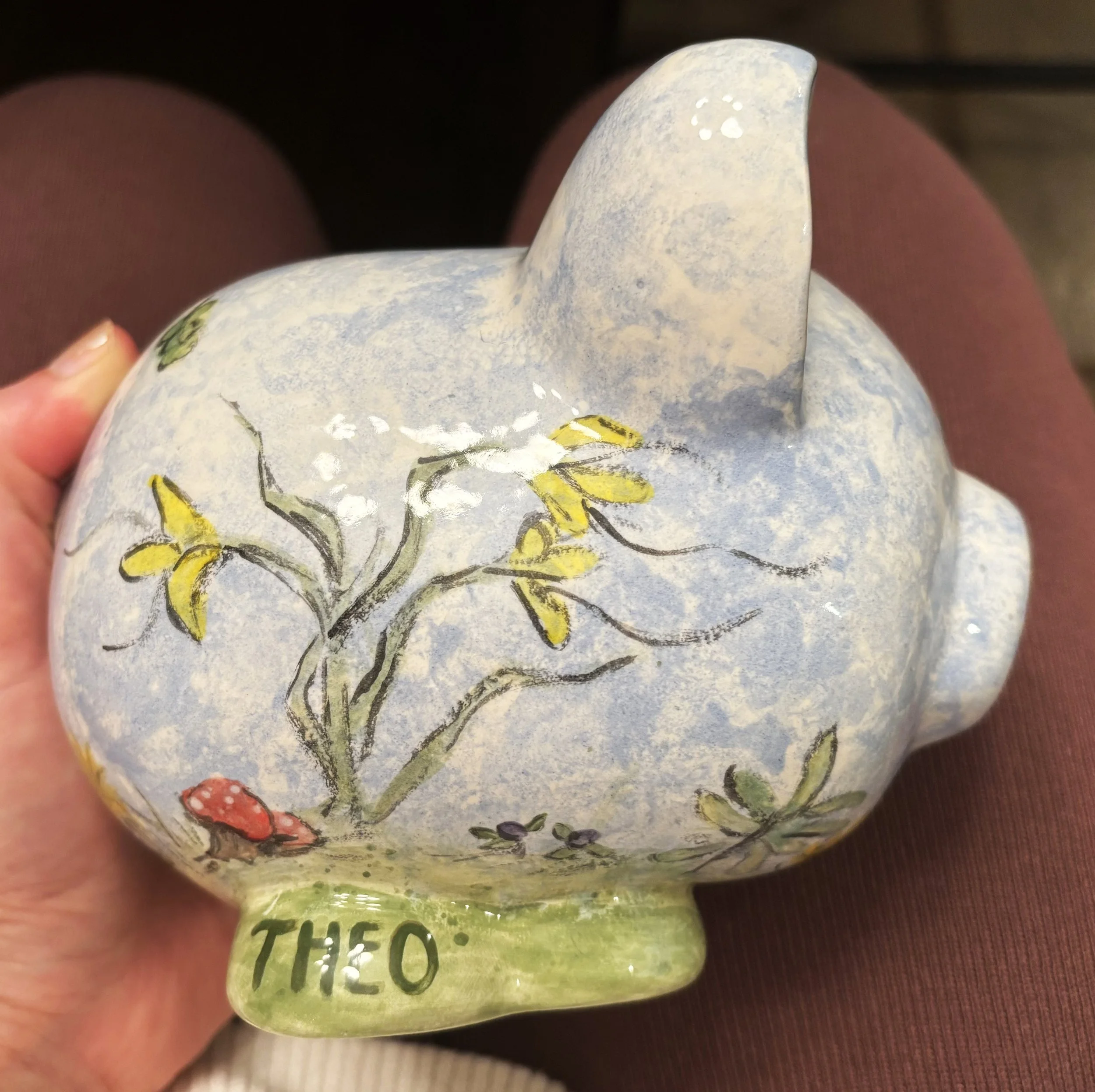 Picture-book Bank, 3 of 3. Inspired by one of my favorite picture books. 