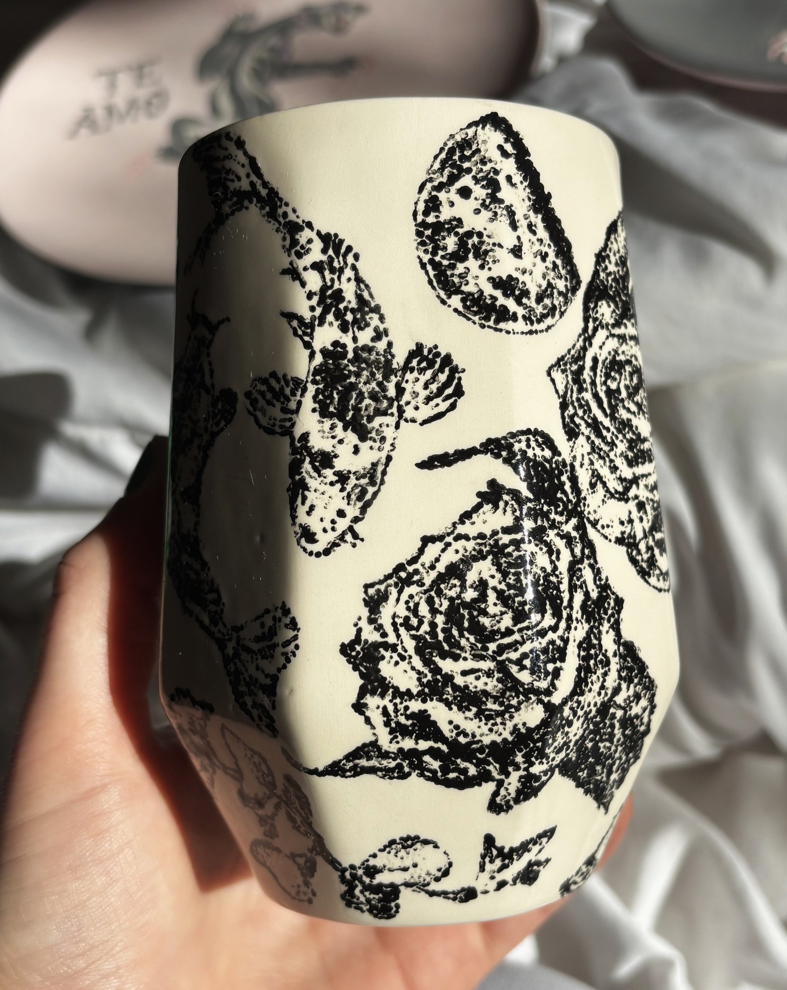 Pointillism Study, 5 of 8. Recreating past small art projects dot by dot. 