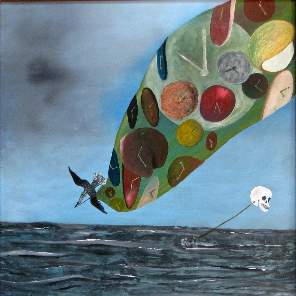 "Revenge"
Oil on Fiberboard
Montreal, 2012