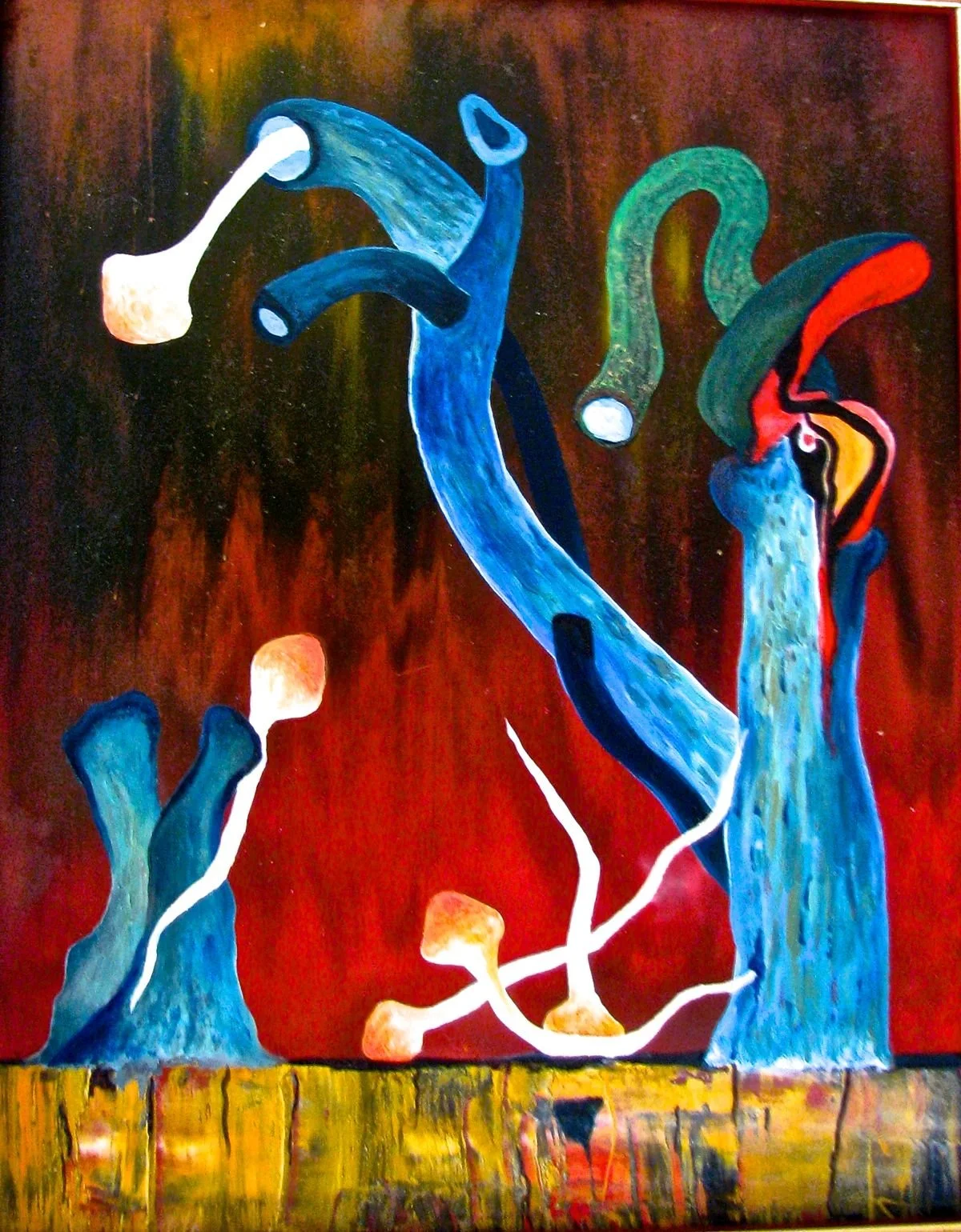 "The Ultimate Solution" 
Oil on Fiberboard
New York, 2013