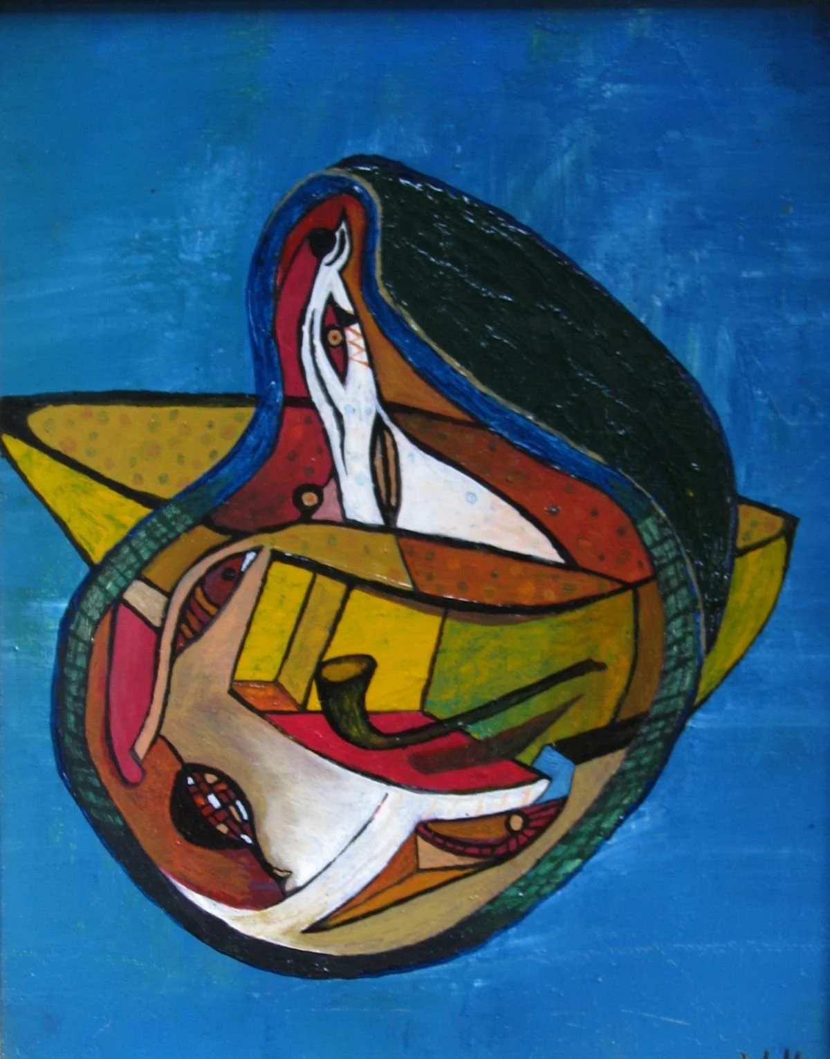 "Noah's Ark" 
Oil on Canvas
New York, December 2010