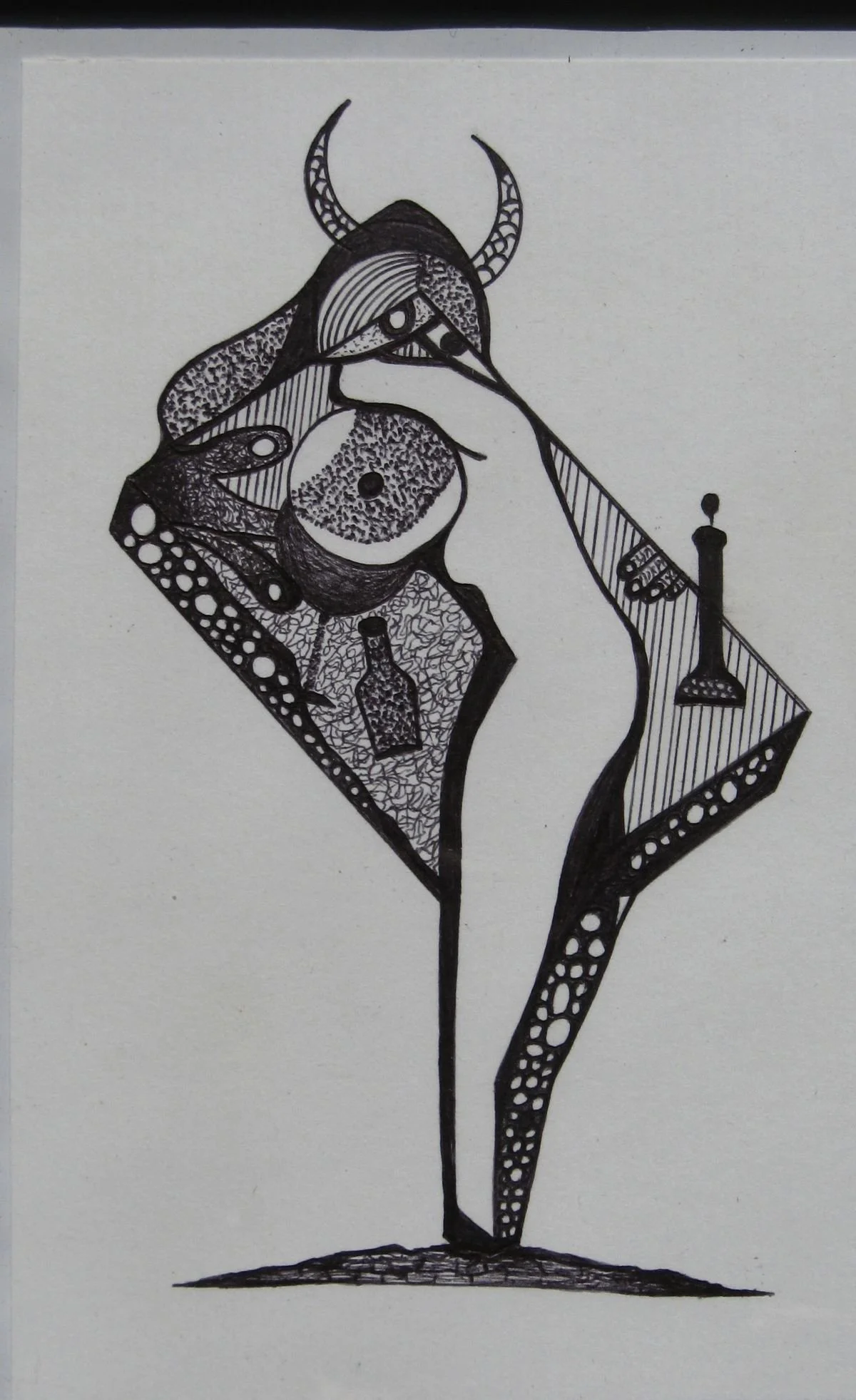 "Dining Experience" 
Pen on Paper