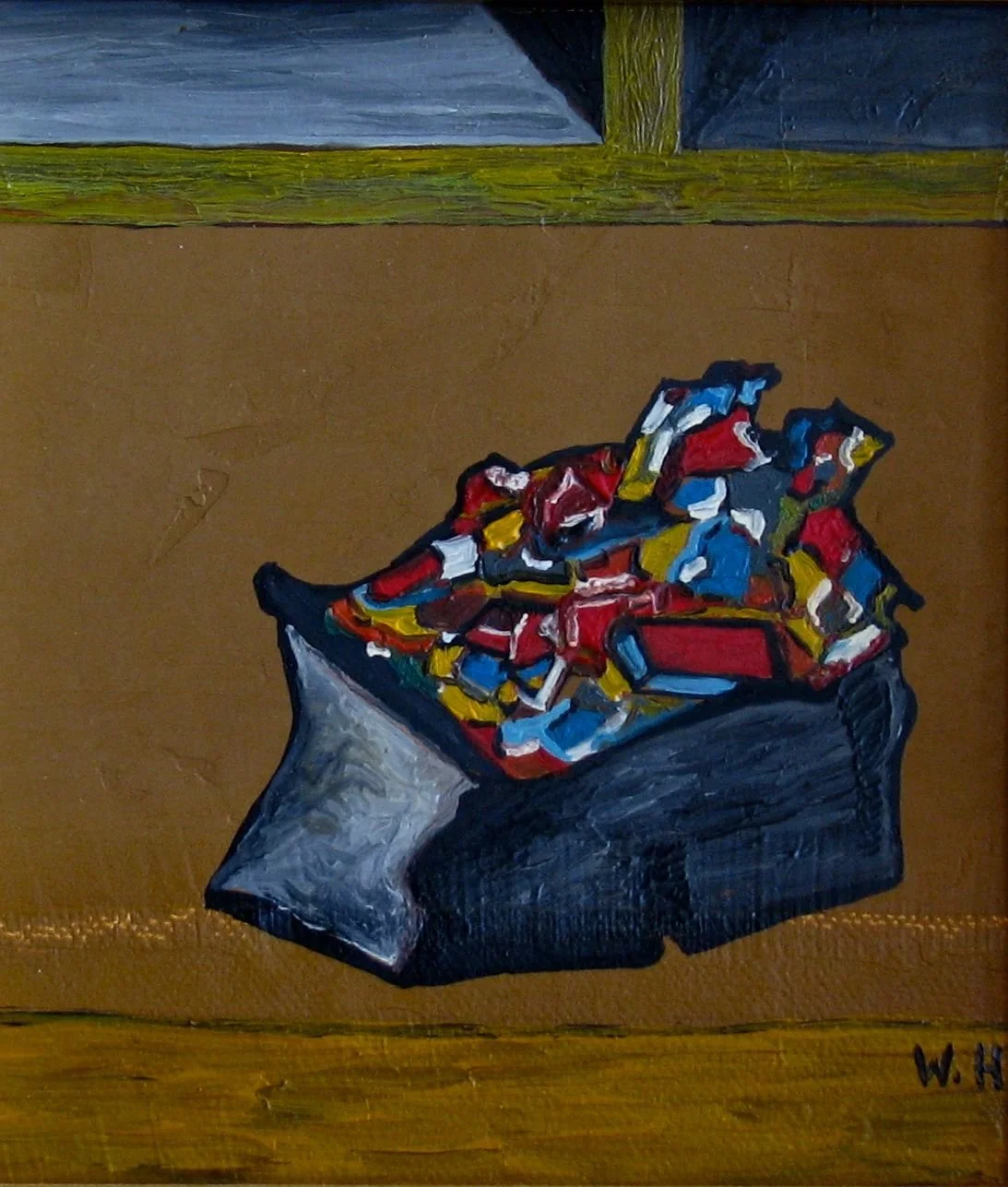 "The Book of Ethics" 
Oil on Canvas Board
New York, October 2011