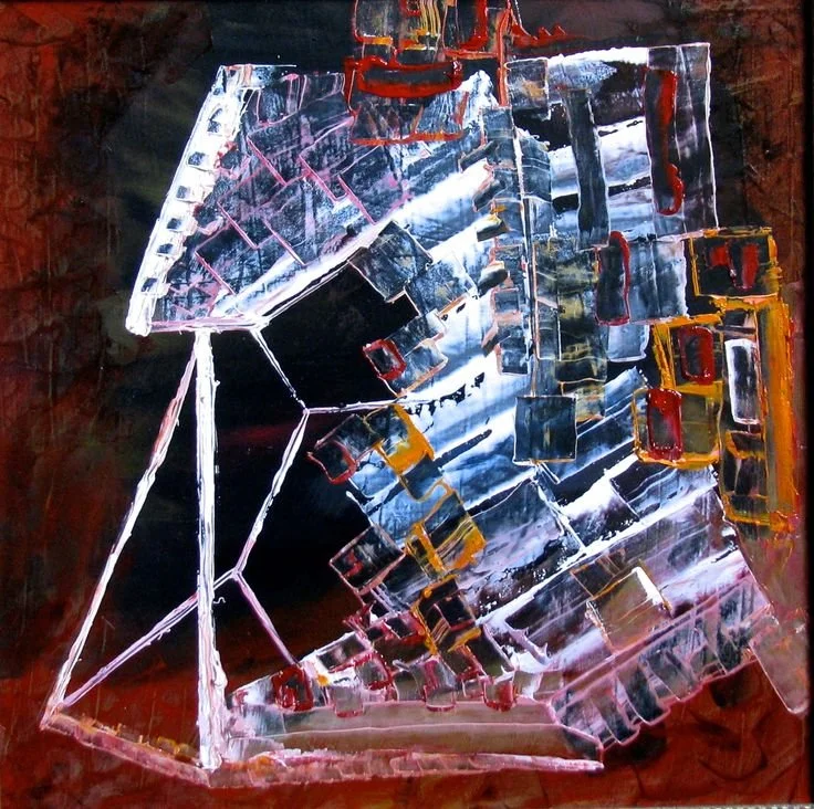 "Autobiography, II" 
Oil on Fiberboard, 12"X12"
New York, 2013