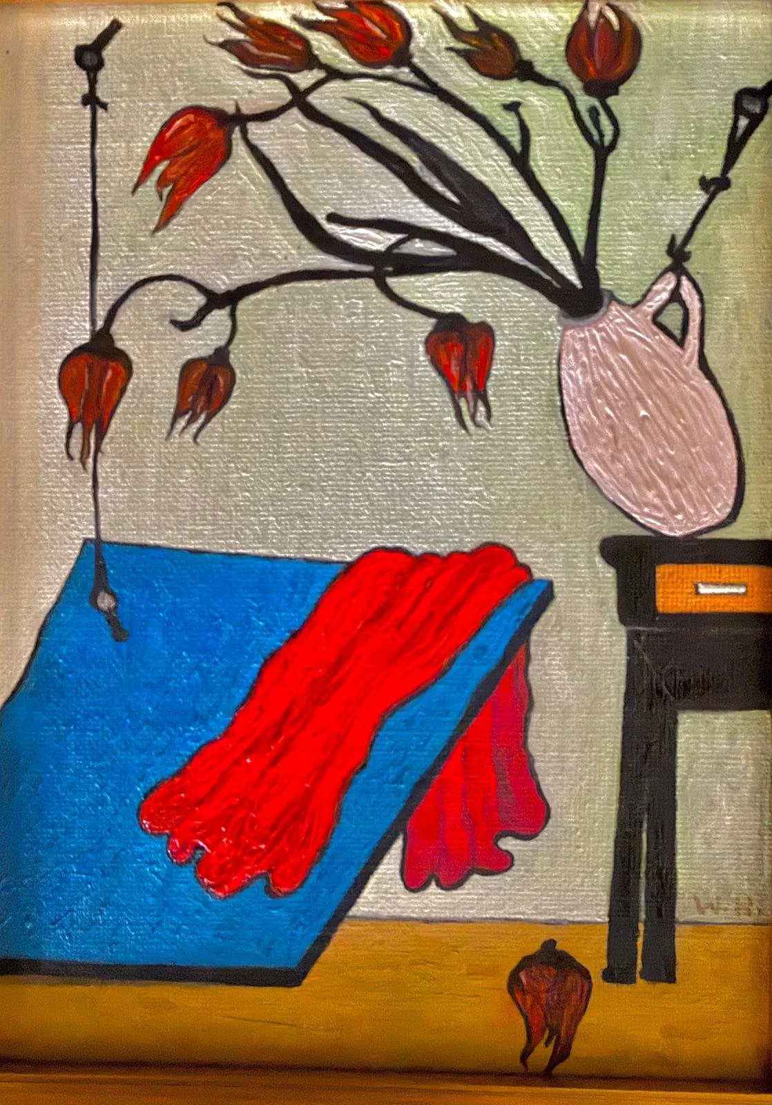 "Threads,"
Oil on Canvas
December 2010