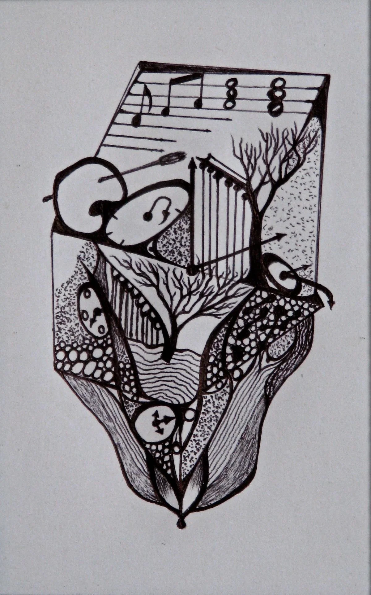 "Flight" 
Pen on Paper
Jakarta, 2012