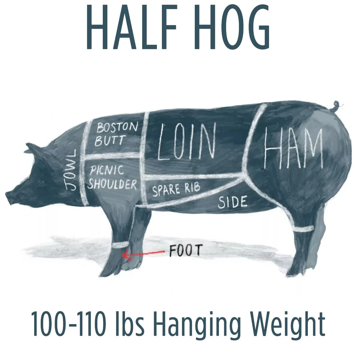 1/2 Hog Deposit