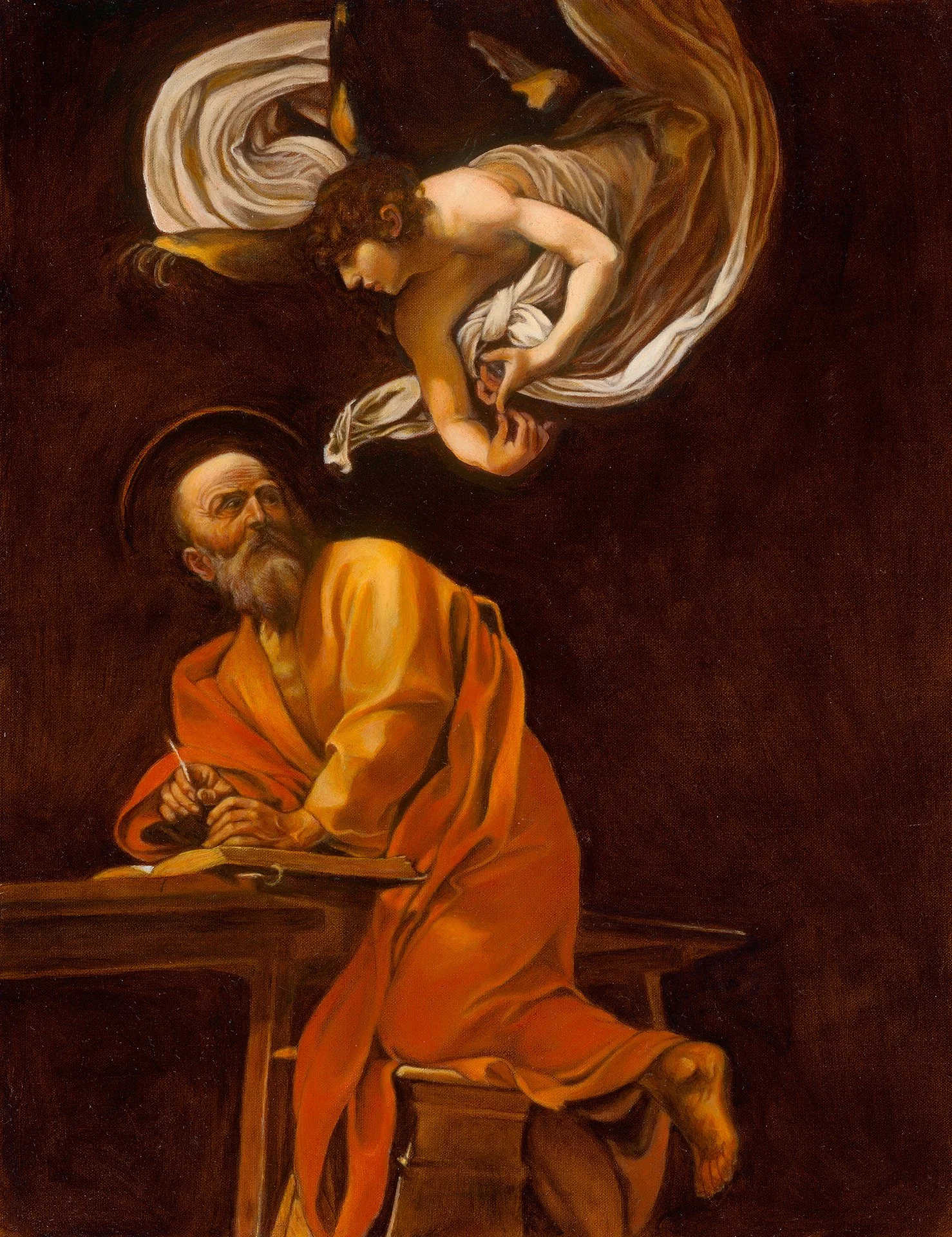 The Inspiration of St. Matthew