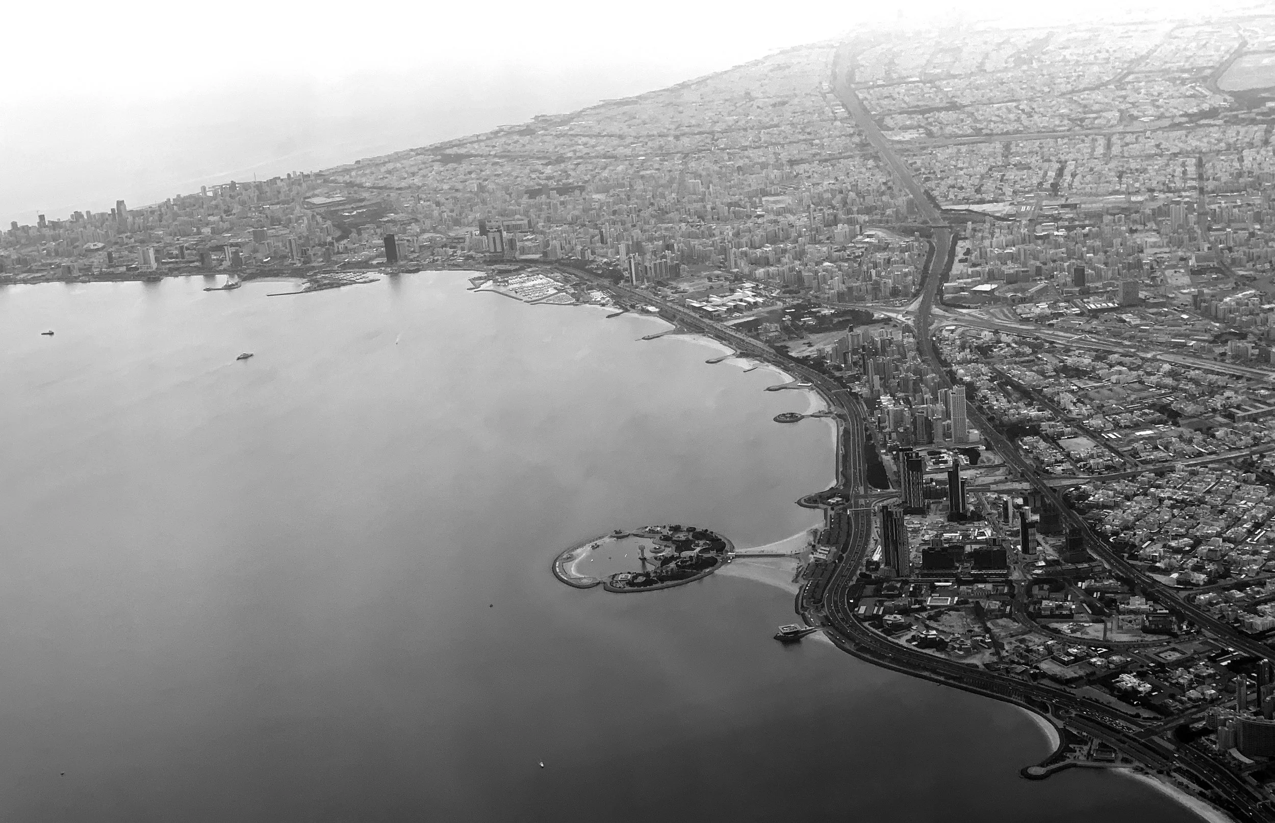 Aerial view of Kuwait. 2023