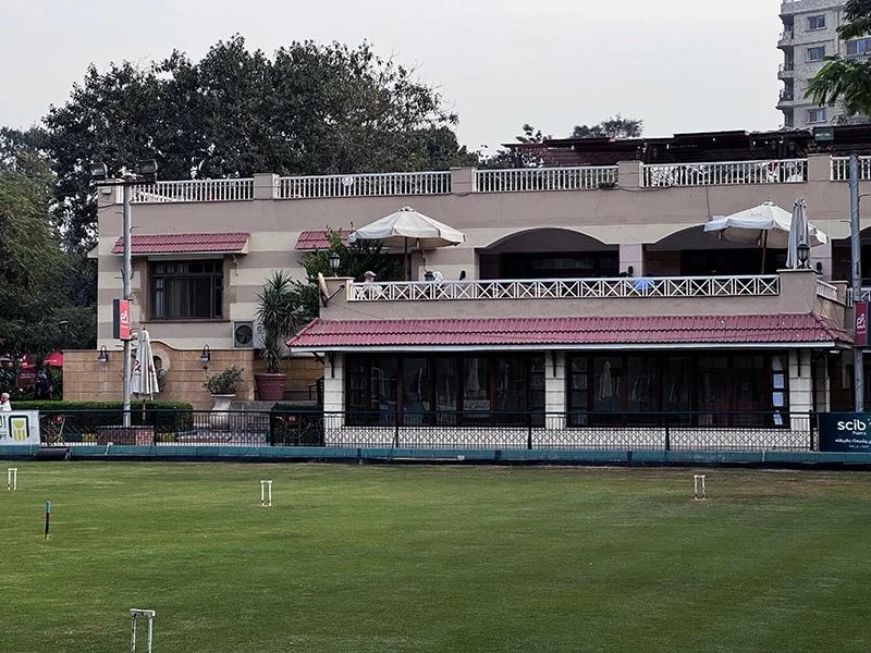 The Clubhouse from the Croquet Field