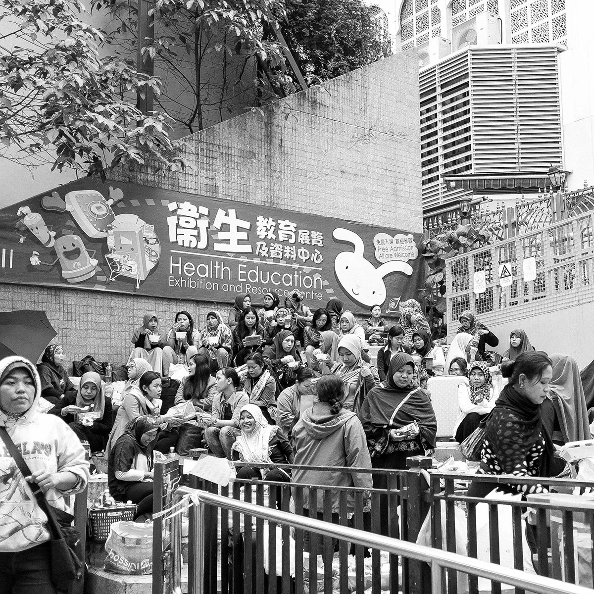 Maids in Hong Kong. Kowloon