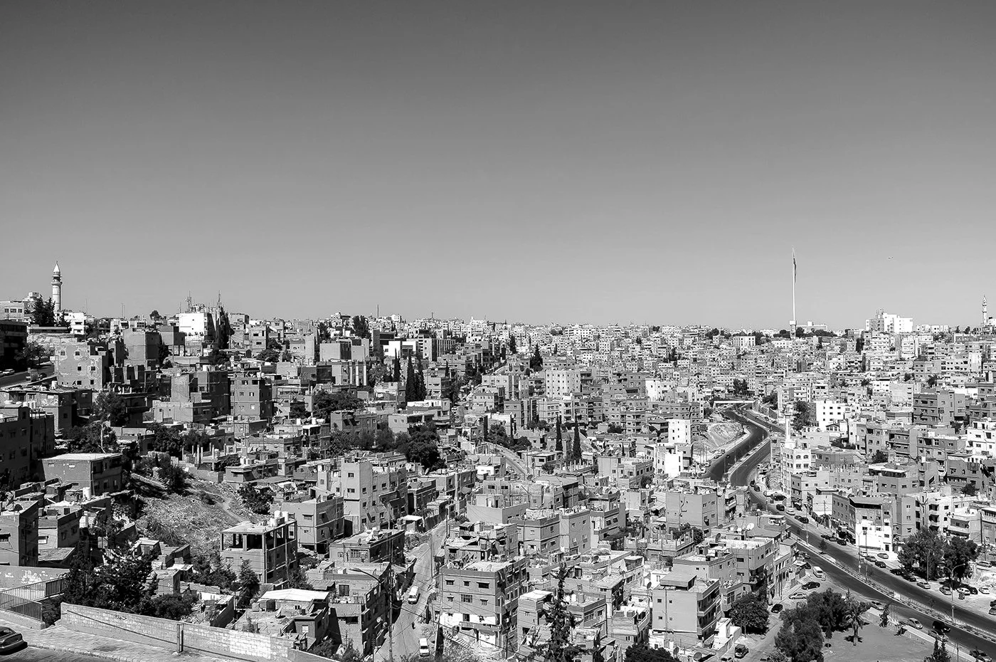 Aerial View of Amman 