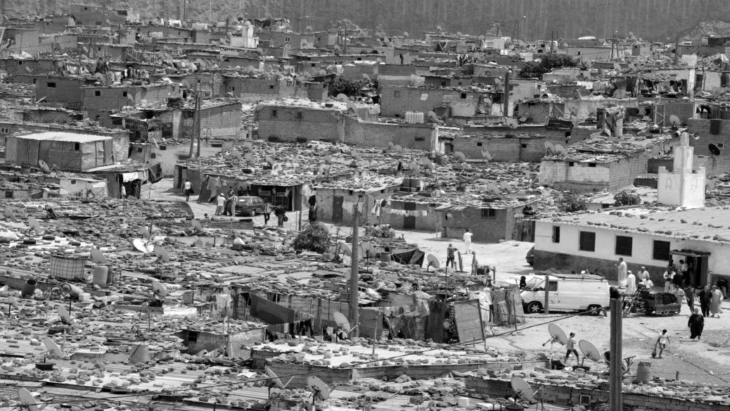The Sidi Moumen slum. Casablanca