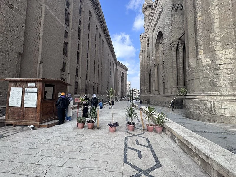 Ticketing booth at the passage entrance