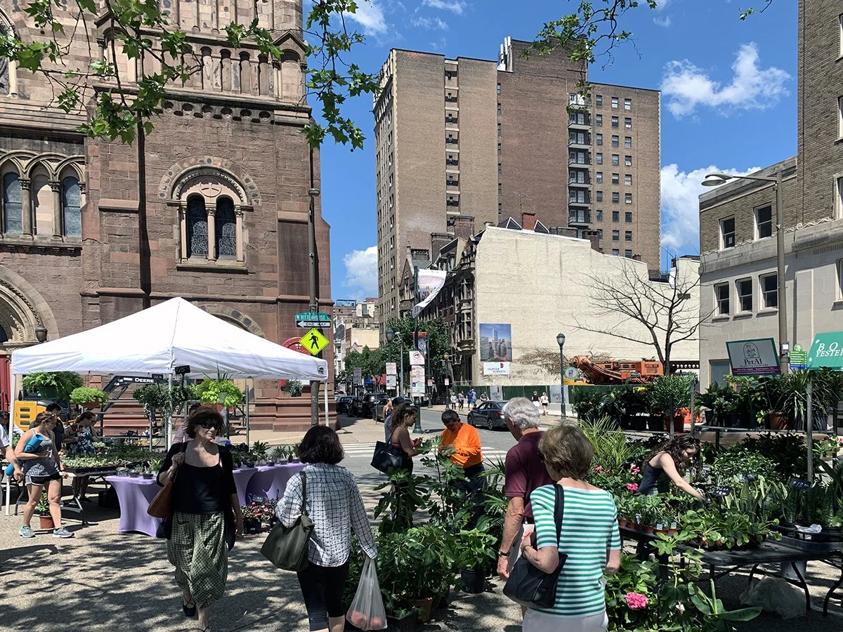 Farmers Market. Rittenhouse Square. Philadelphia