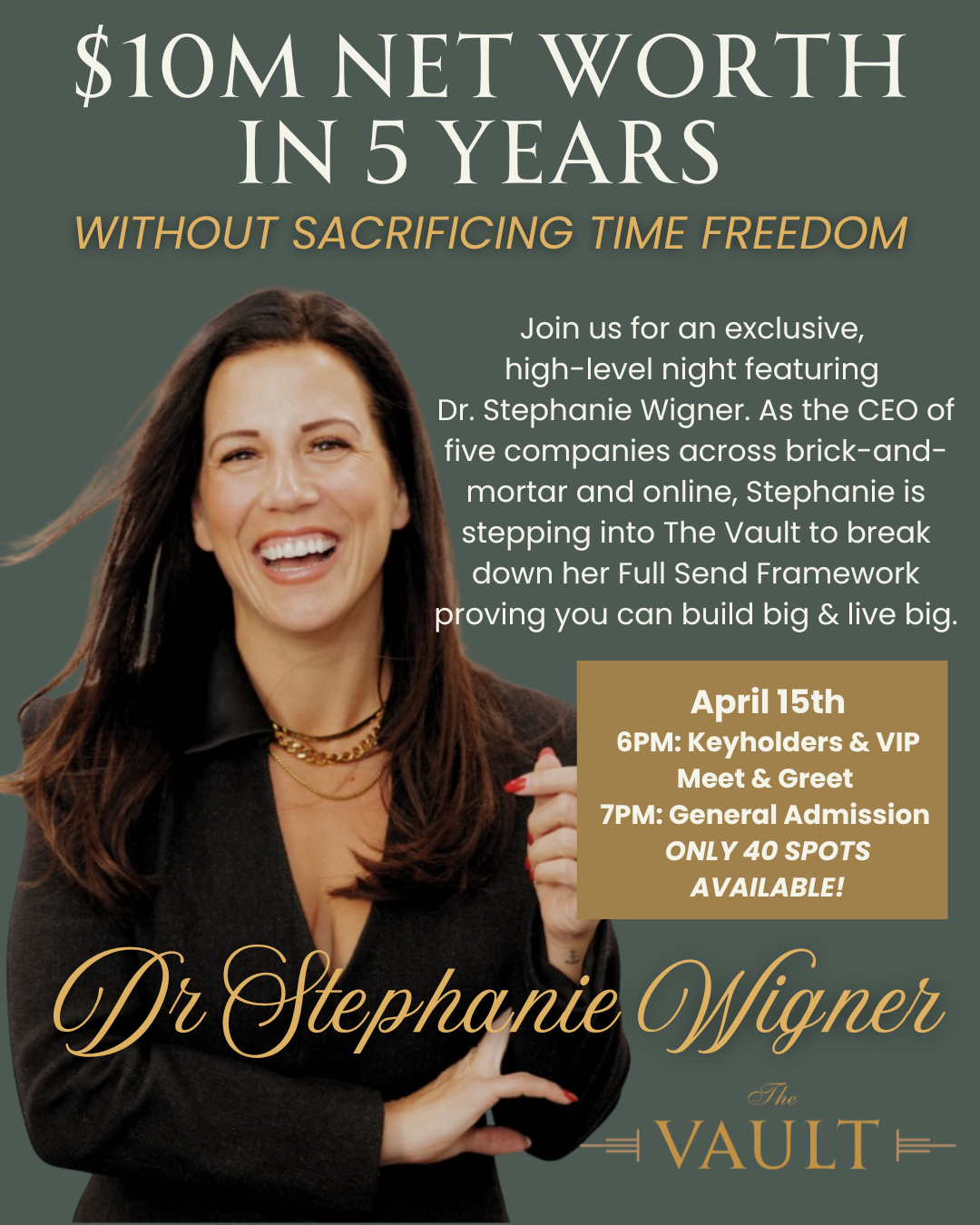Dr Stephanie Wigner