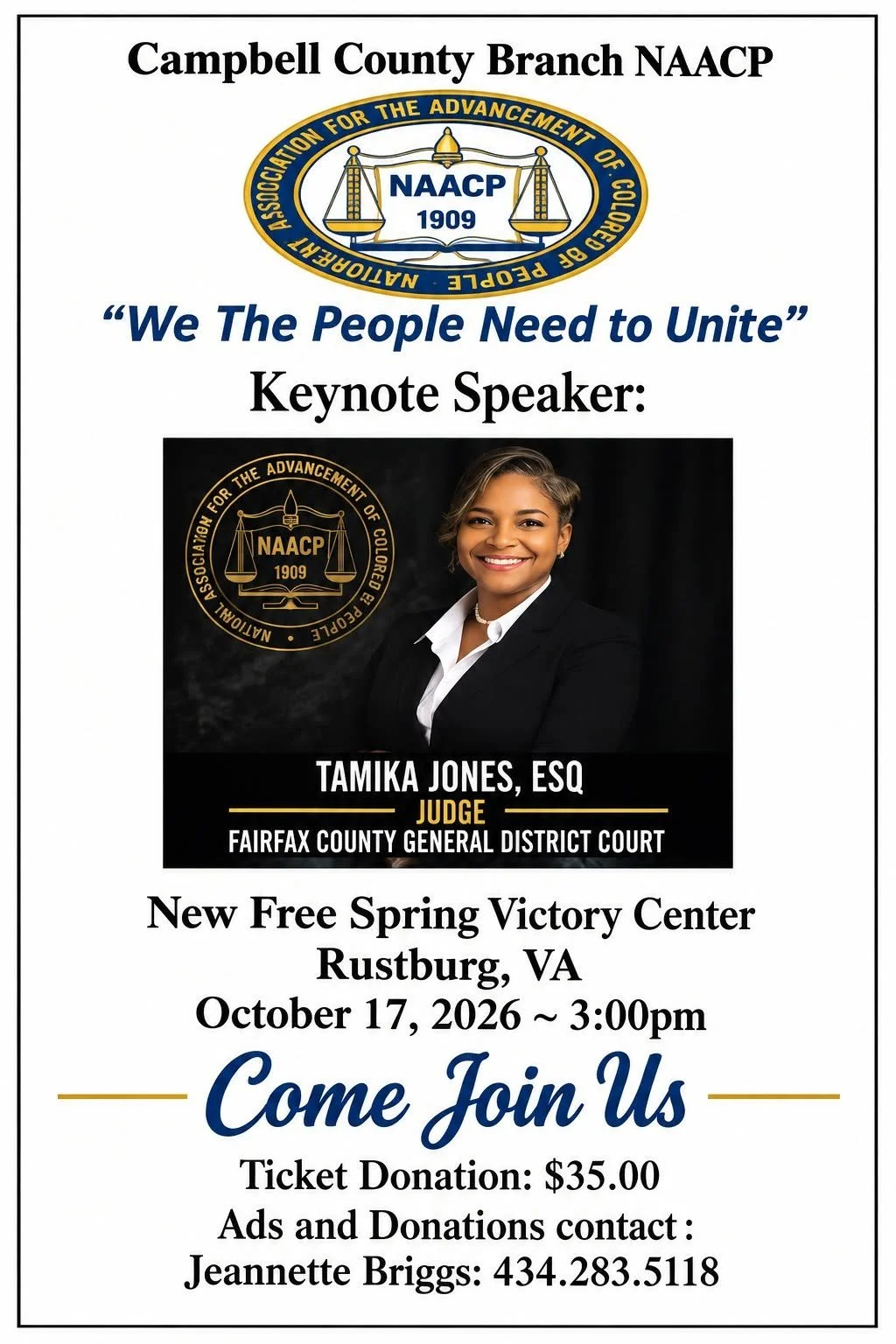 NAACP Freedom Fund Banquet 