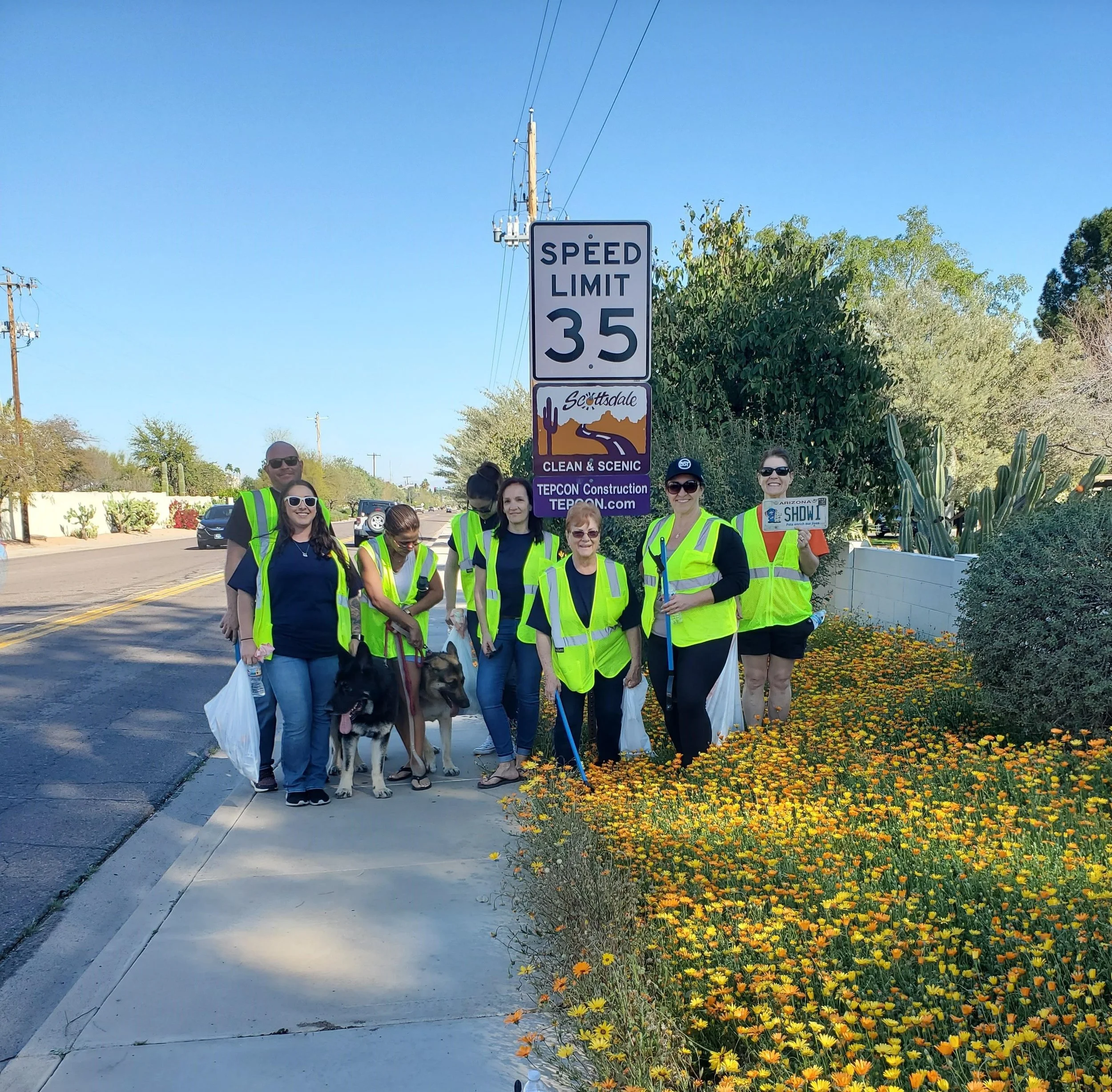 Turning Intention Into Action with Adopt-a-road cleanups