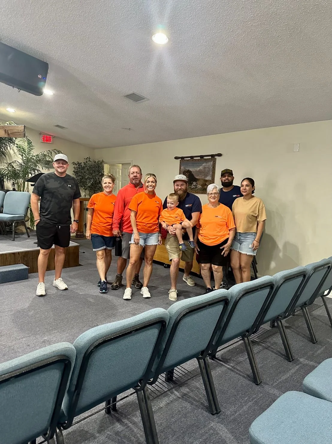 Christmas in summer - new baptist church.jpg