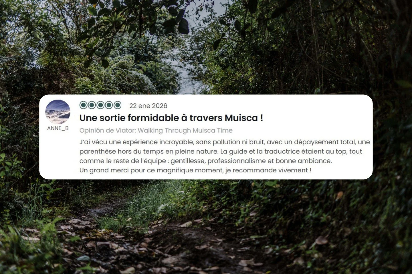 Des chemins partag&eacute;s, des sourires et des histoires qui traversent les oc&eacute;ans. ⛰️

Merci infiniment @anne.bescond.9 d'avoir fait partie de notre voyage. Ce fut un r&eacute;el plaisir de vous faire d&eacute;couvrir les secrets de notre r
