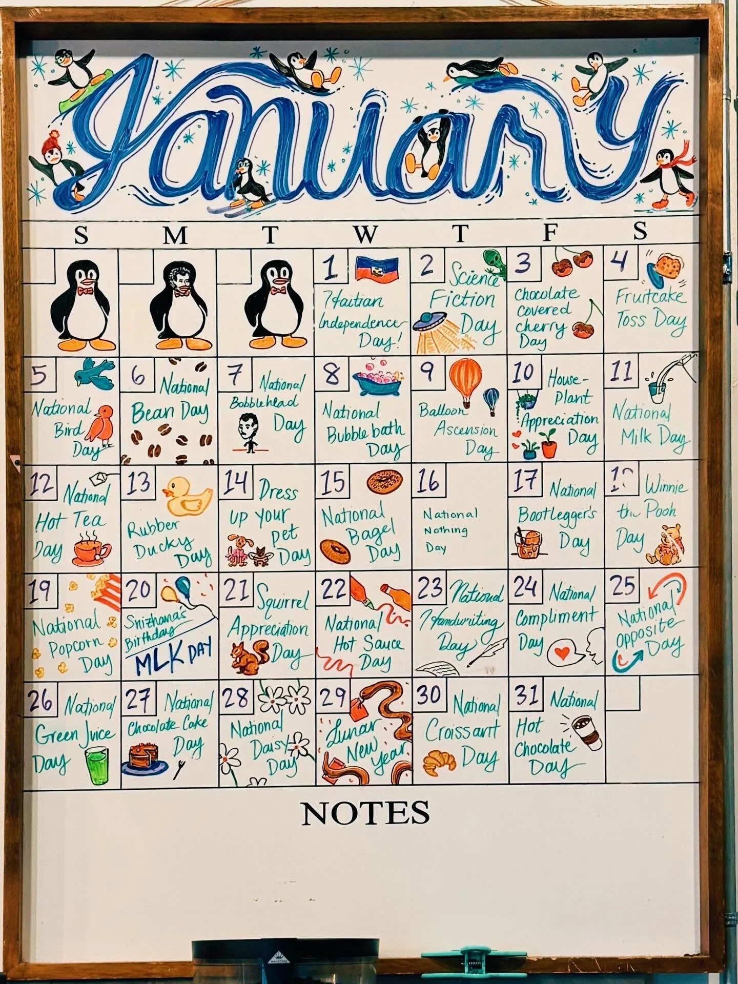 Thank you to the incredibly talented @khiannabyrne who brings us joy month after month with her beautiful calendar creations 🩷