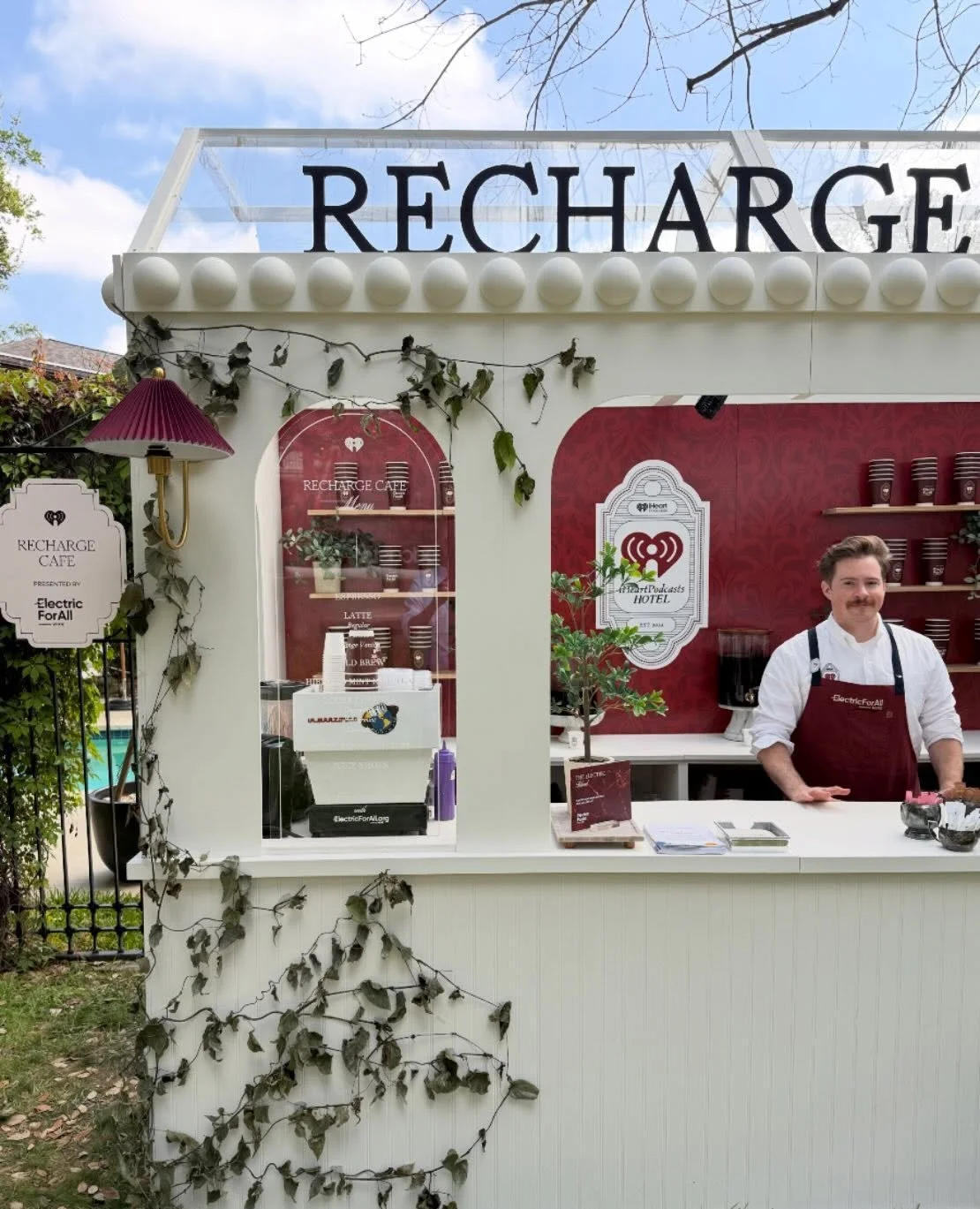 Live from SXSW!
Our Bw&egrave; Mobile Espresso team is out in Austin, TX this week, at the iHeartPodcast Hotel. Aaron and Tats are here with Bw&egrave; beans + machines (yes, we ship out our Linea Mini espresso machines and tons of coffee!!), to brin