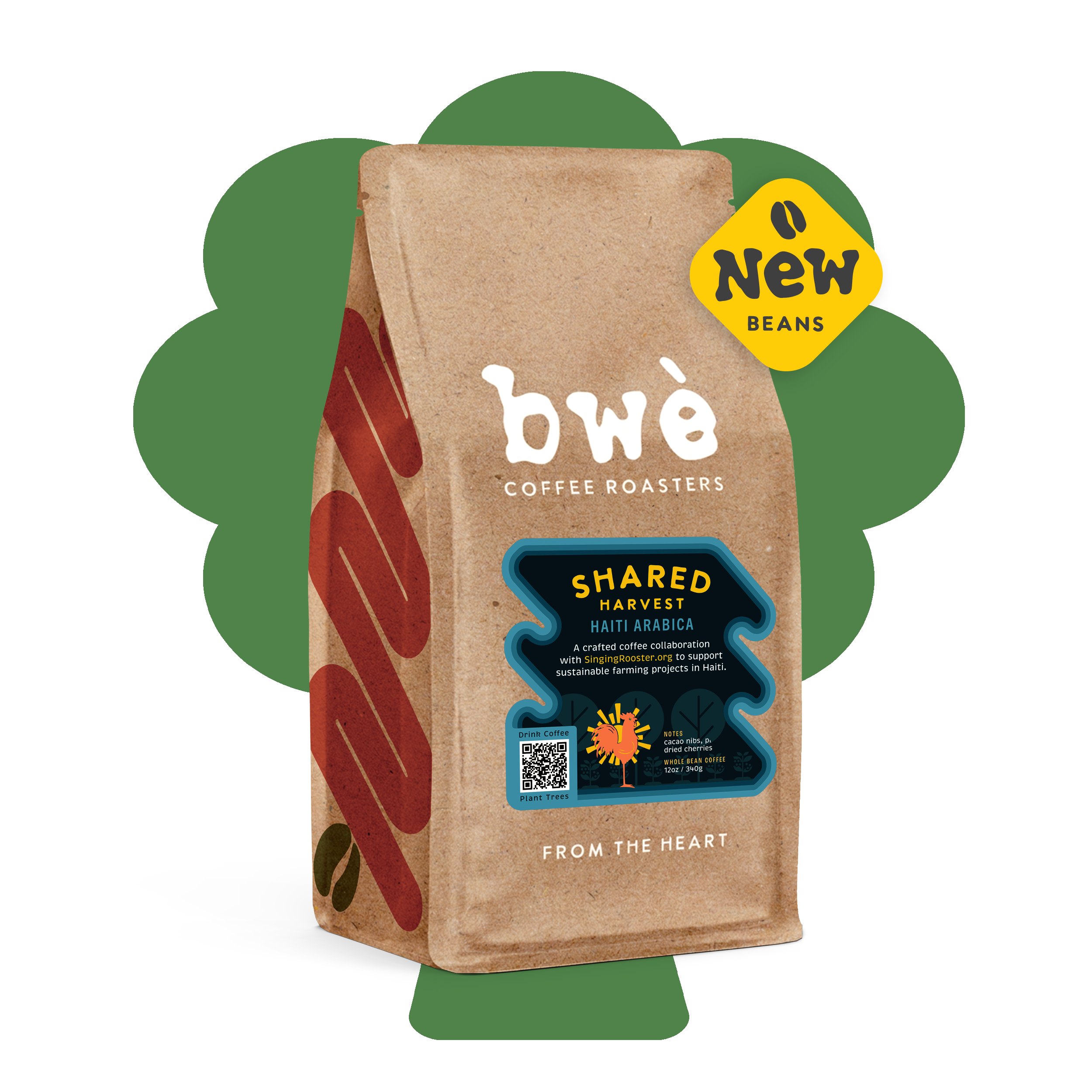 Shared Harvest - 100% Haiti Arabica - Dark Roast (12 oz.)